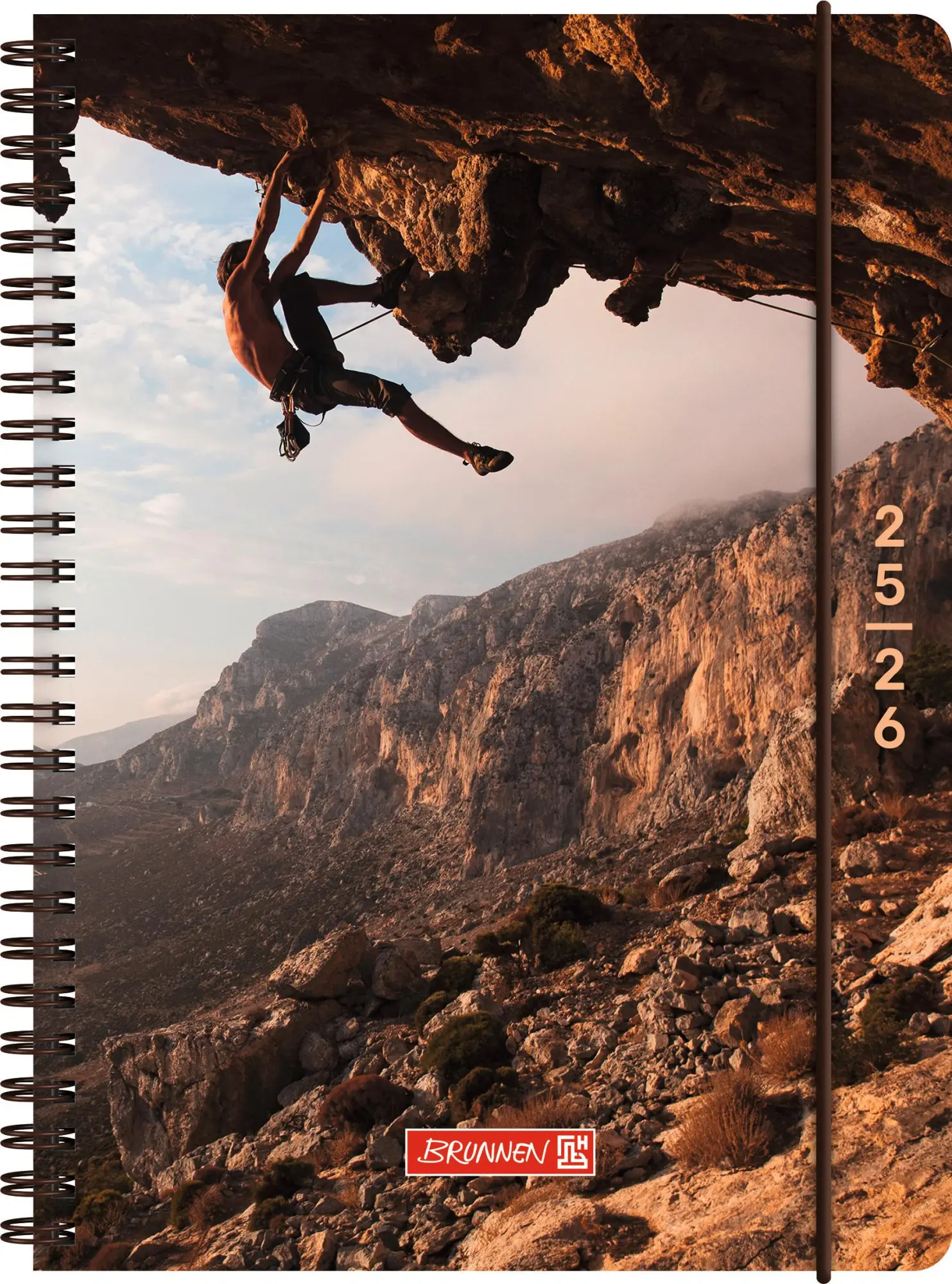 Cover: 4061947139778 | BRUNNEN Schülerkalender (2025/2026) "Cliffhanger", 2 Seiten = 1...