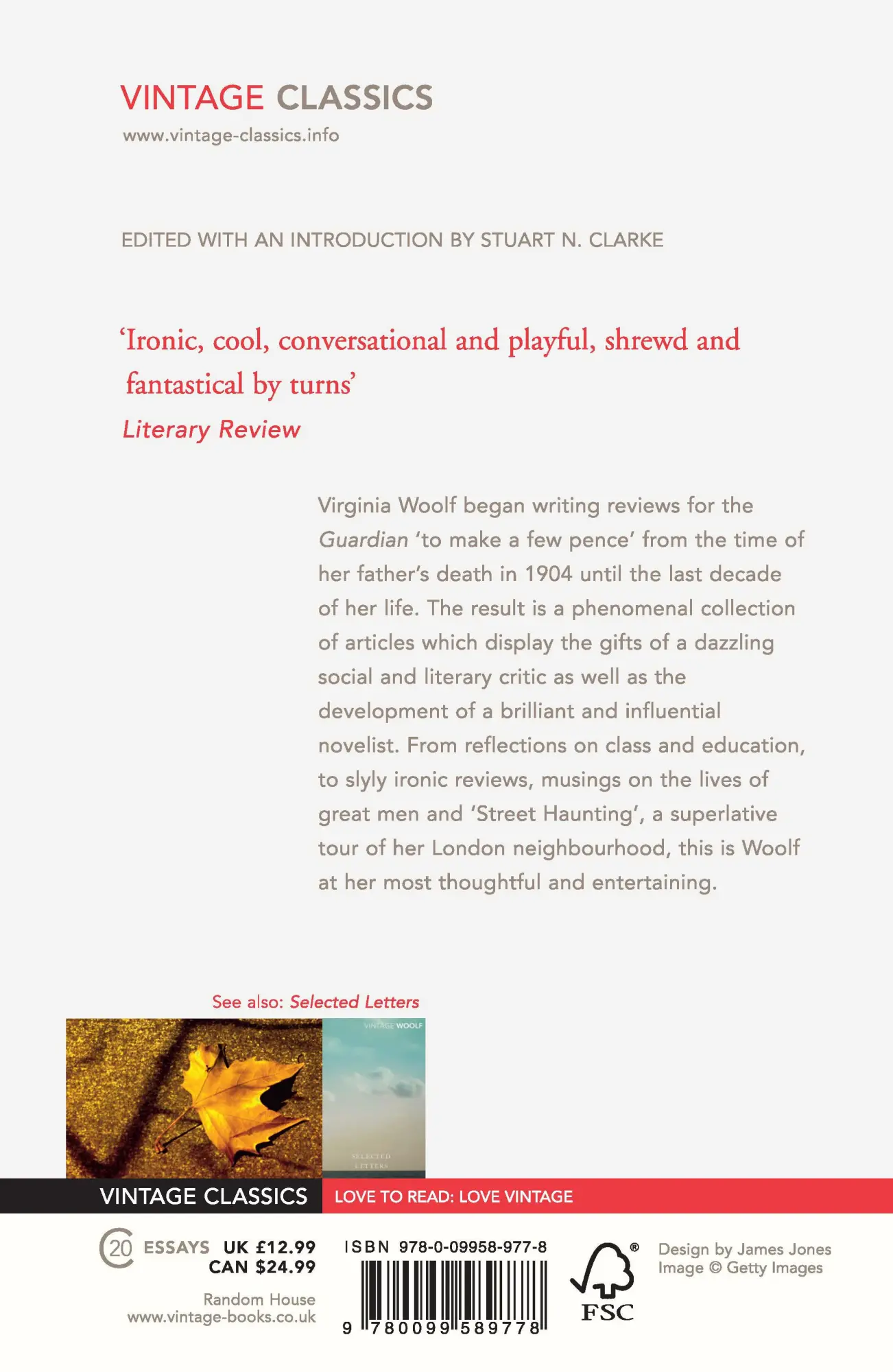 Rückseite: 9780099589778 | Street Haunting and Other Essays | Virginia Woolf | Taschenbuch | 2014