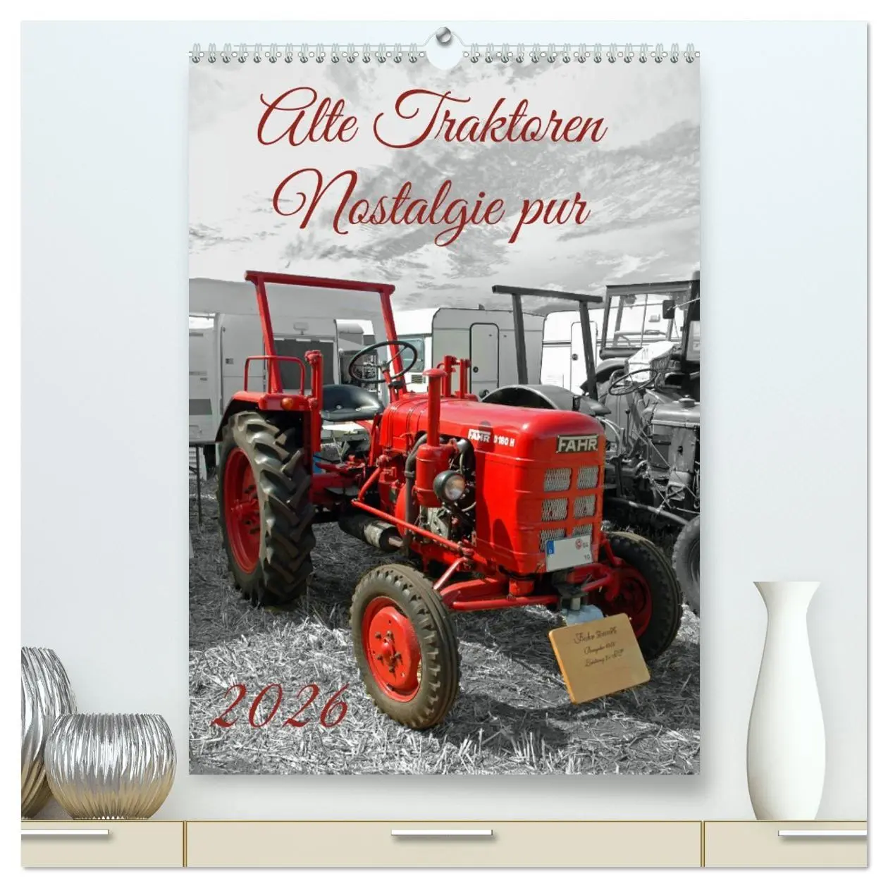 Cover: 9783516379778 | Alte Traktoren Nostalgie pur (hochwertiger Premium Wandkalender...