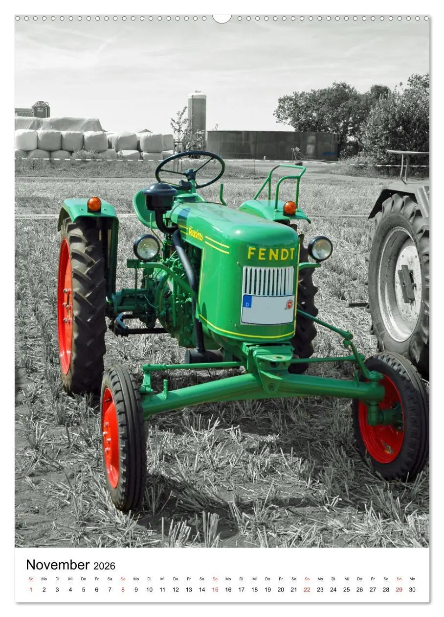 Bild: 9783516379778 | Alte Traktoren Nostalgie pur (hochwertiger Premium Wandkalender...