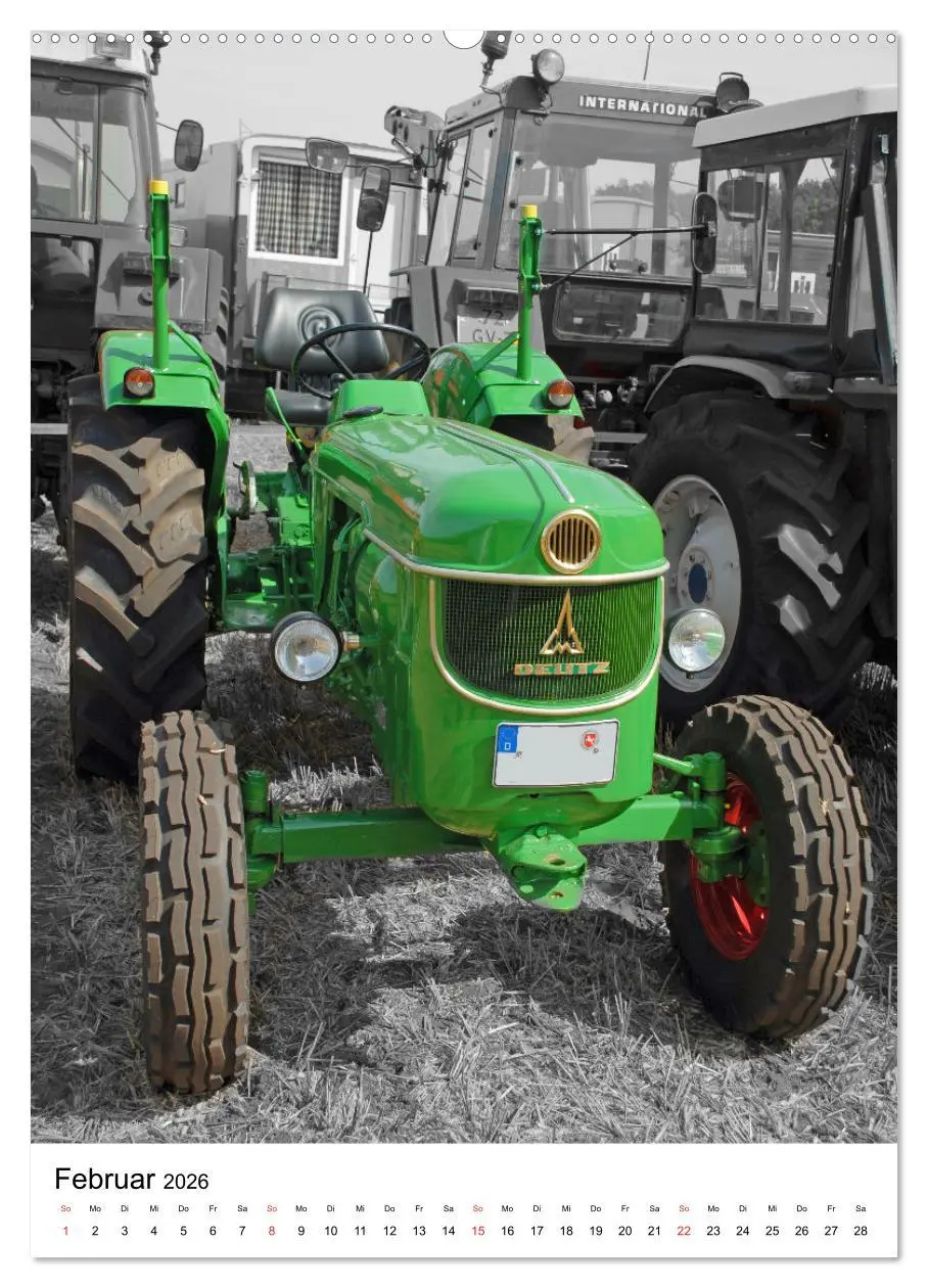 Bild: 9783516379778 | Alte Traktoren Nostalgie pur (hochwertiger Premium Wandkalender...