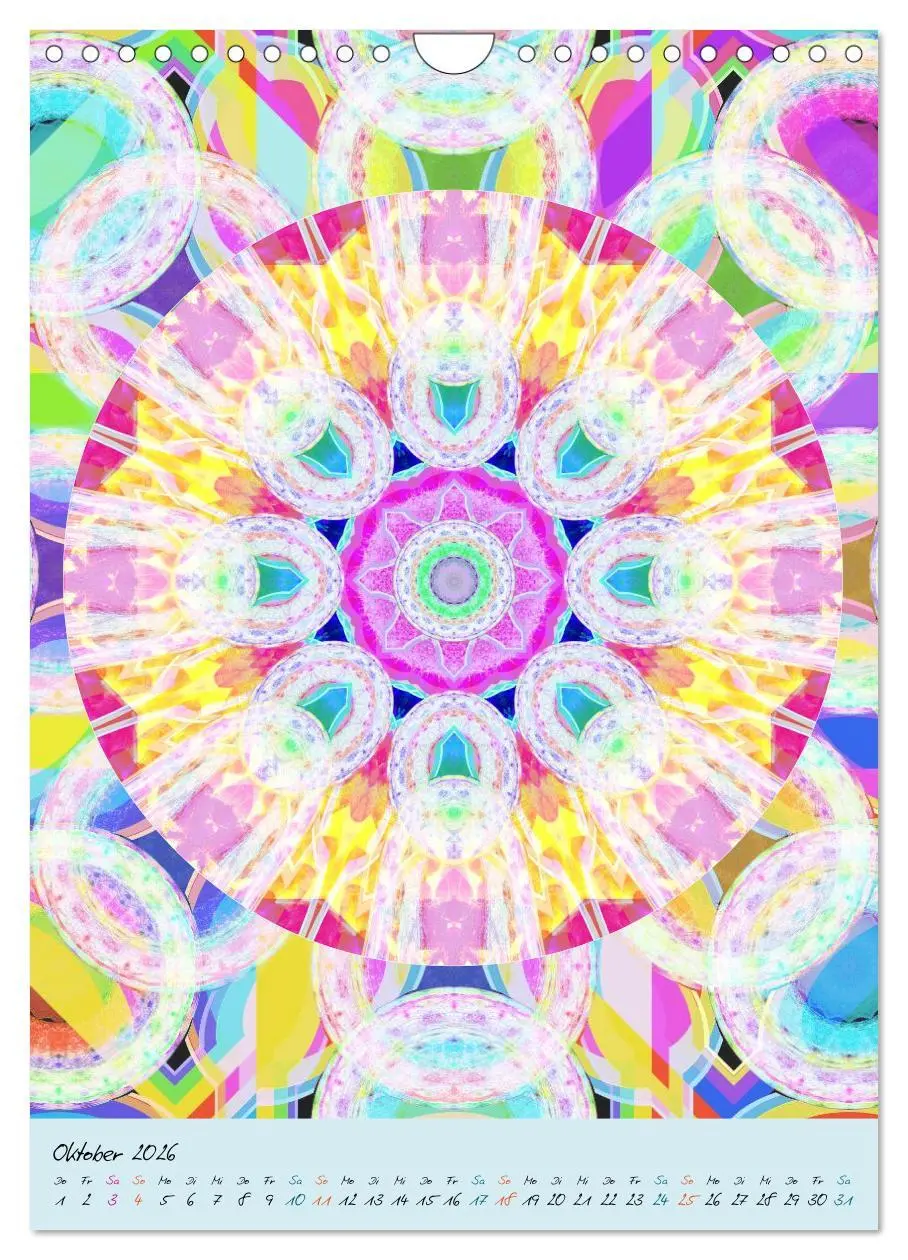 Bild: 9783516449778 | Mandala Energien (Wandkalender 2026 DIN A4 hoch), CALVENDO...