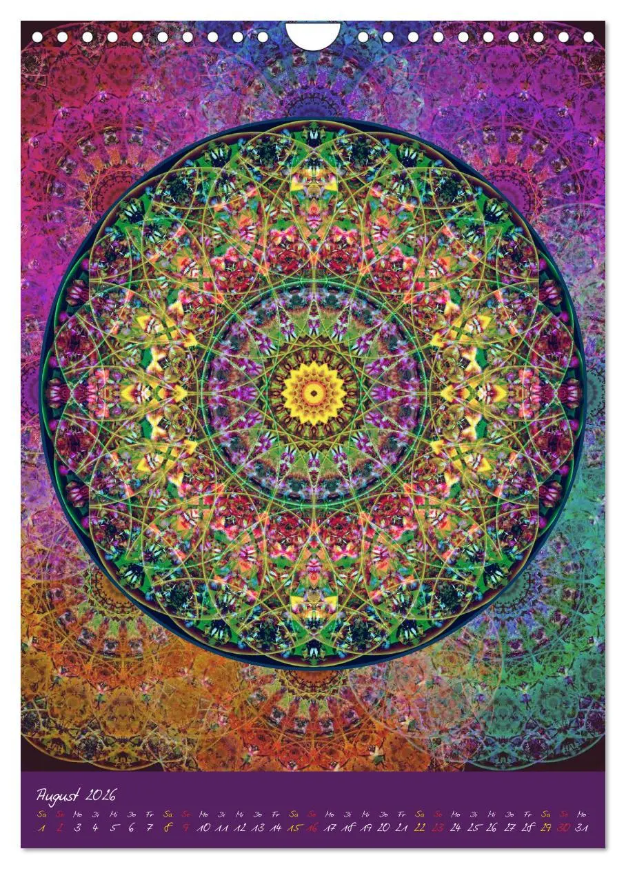 Bild: 9783516449778 | Mandala Energien (Wandkalender 2026 DIN A4 hoch), CALVENDO...