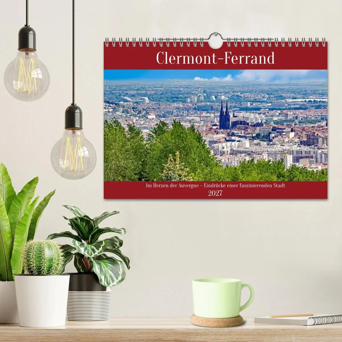Bild: 9783594289778 | Clermont-Ferrand (Wandkalender 2027 DIN A4 quer), CALVENDO...
