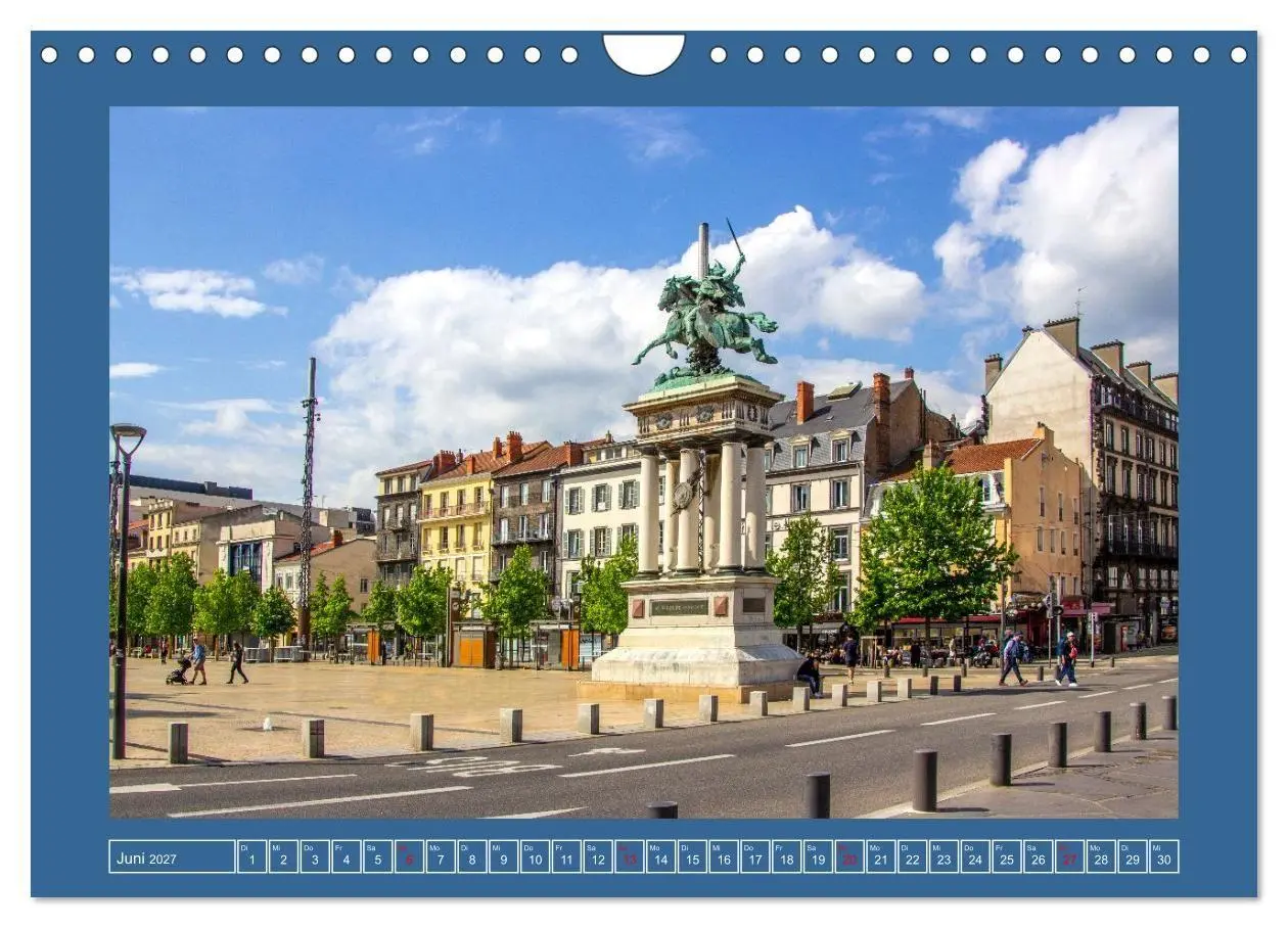 Bild: 9783594289778 | Clermont-Ferrand (Wandkalender 2027 DIN A4 quer), CALVENDO...