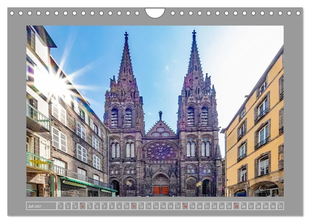 Bild: 9783594289778 | Clermont-Ferrand (Wandkalender 2027 DIN A4 quer), CALVENDO...