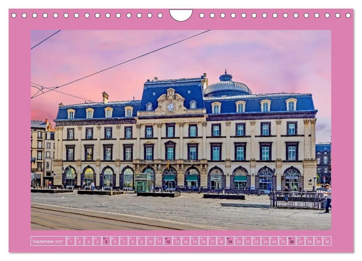 Bild: 9783594289778 | Clermont-Ferrand (Wandkalender 2027 DIN A4 quer), CALVENDO...