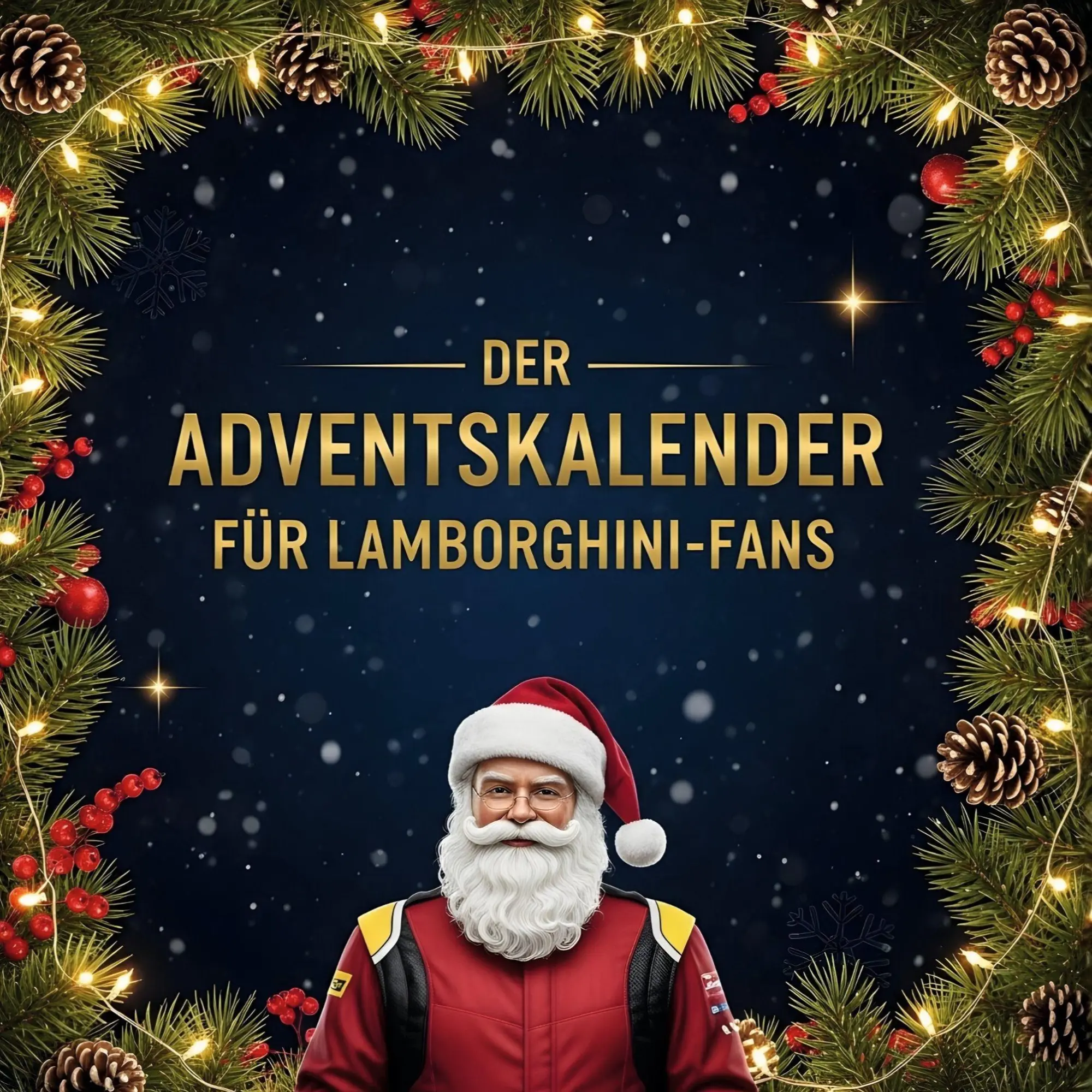 Cover: 9783695339778 | Der Adventskalender für Lamborghini-Fans | Lucas Wolf | Taschenbuch