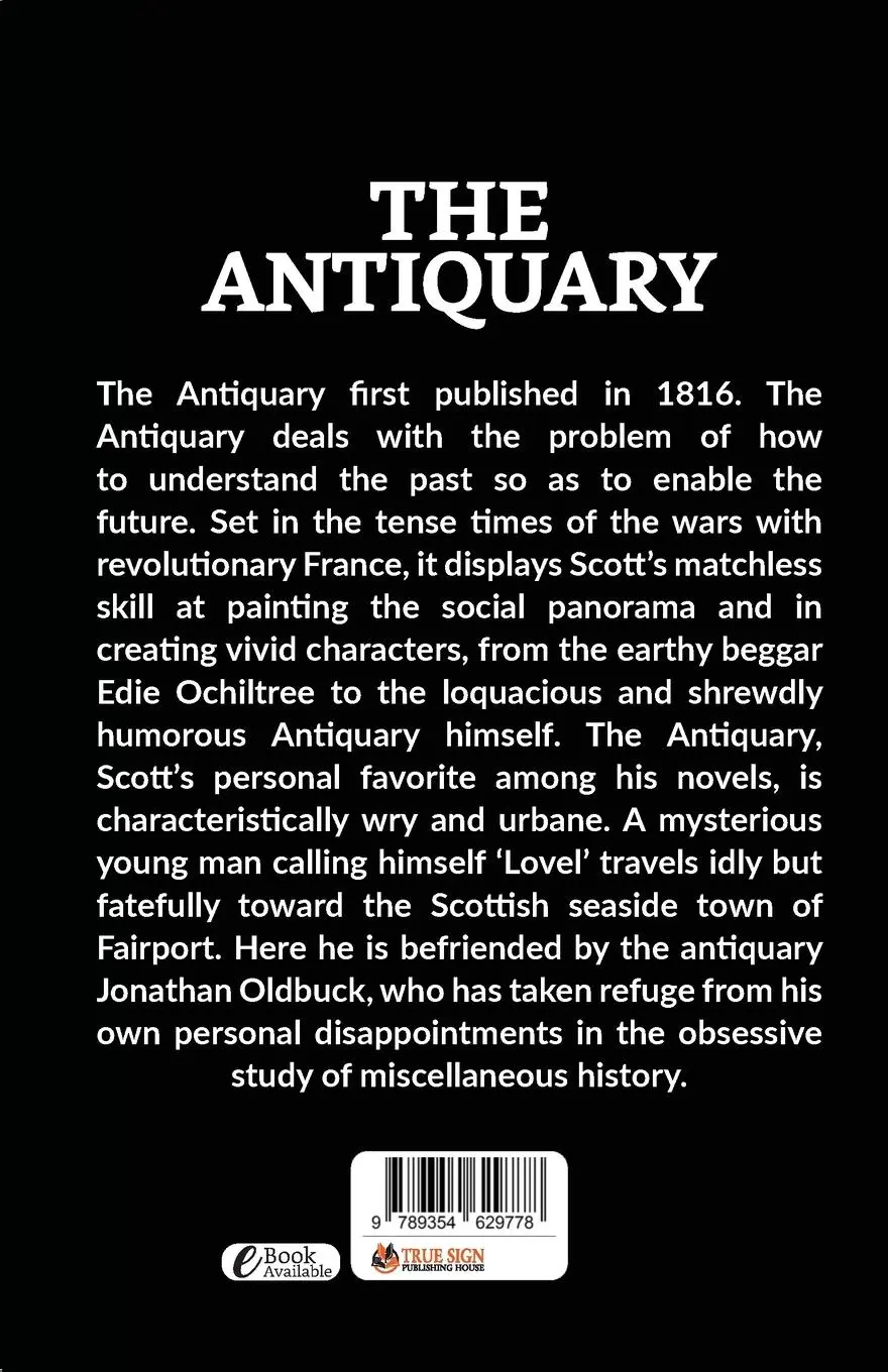 Rückseite: 9789354629778 | The Antiquary | Walter Scott | Taschenbuch | Englisch | 2022