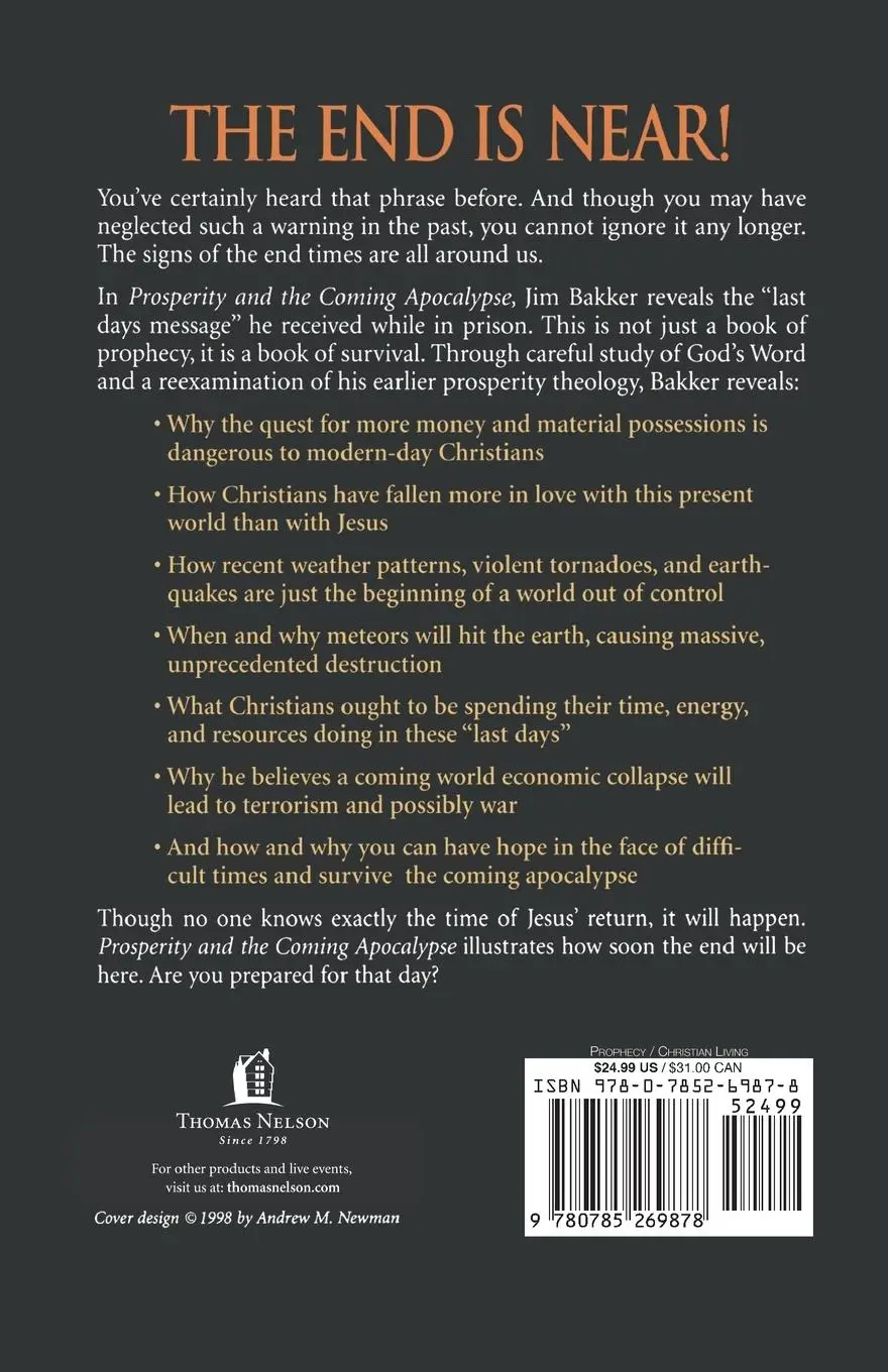 Rückseite: 9780785269878 | A Prosperity and the Coming Apocalyspe | Publishers (u. a.) | Buch