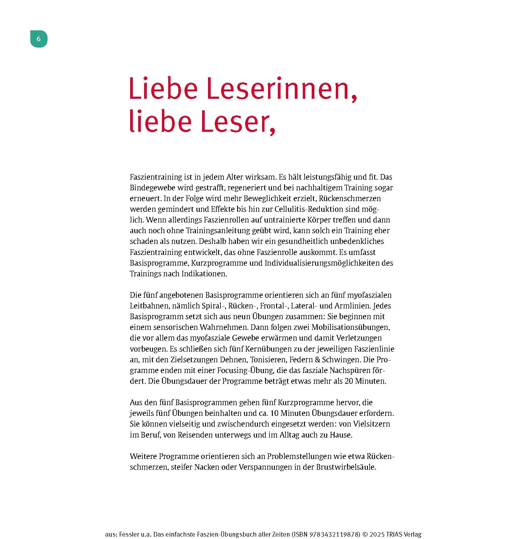 Bild: 9783432119878 | Das einfachste Faszien-Übungsbuch aller Zeiten | Fessler (u. a.)