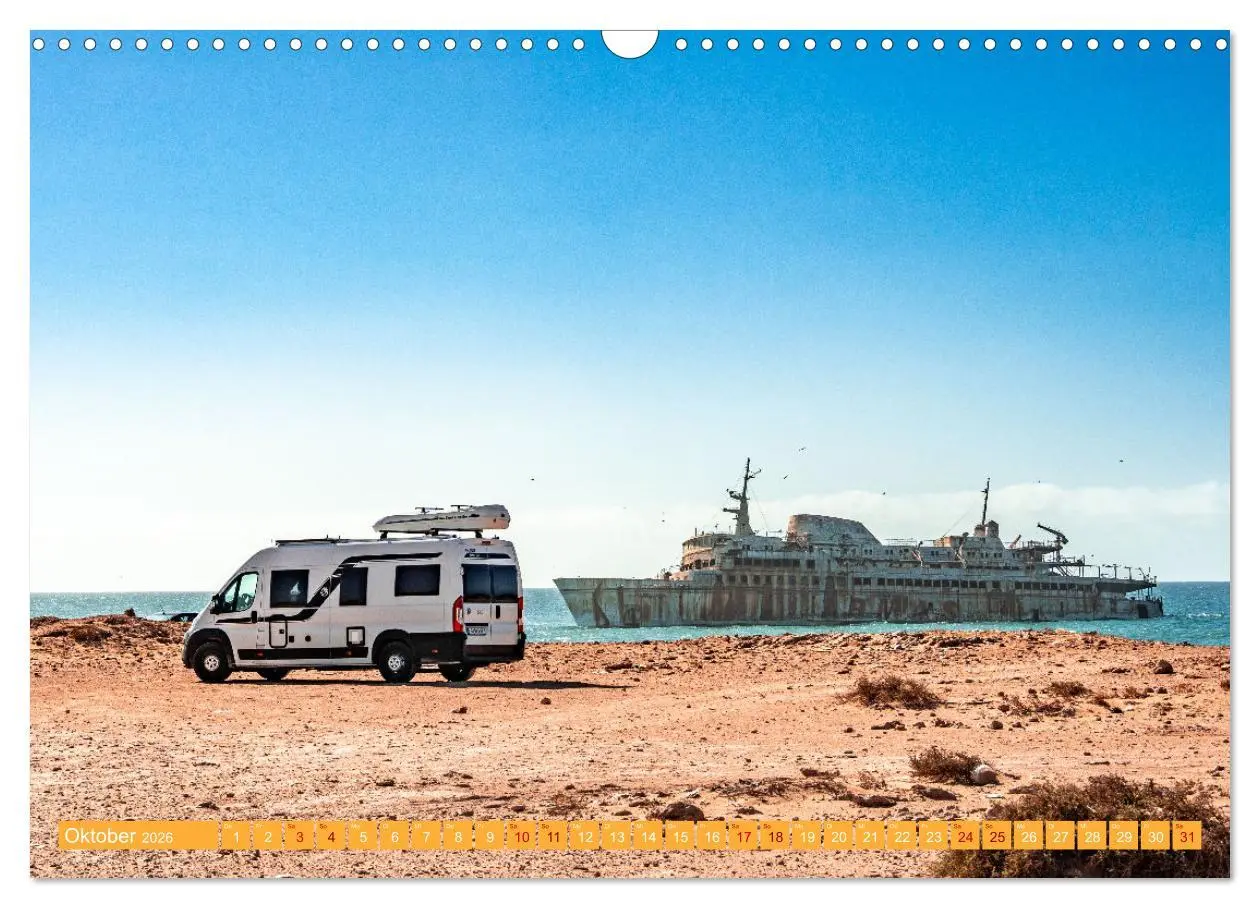 Bild: 9783457349878 | MAROKKO per WOHNMOBIL (Wandkalender 2026 DIN A3 quer), CALVENDO...