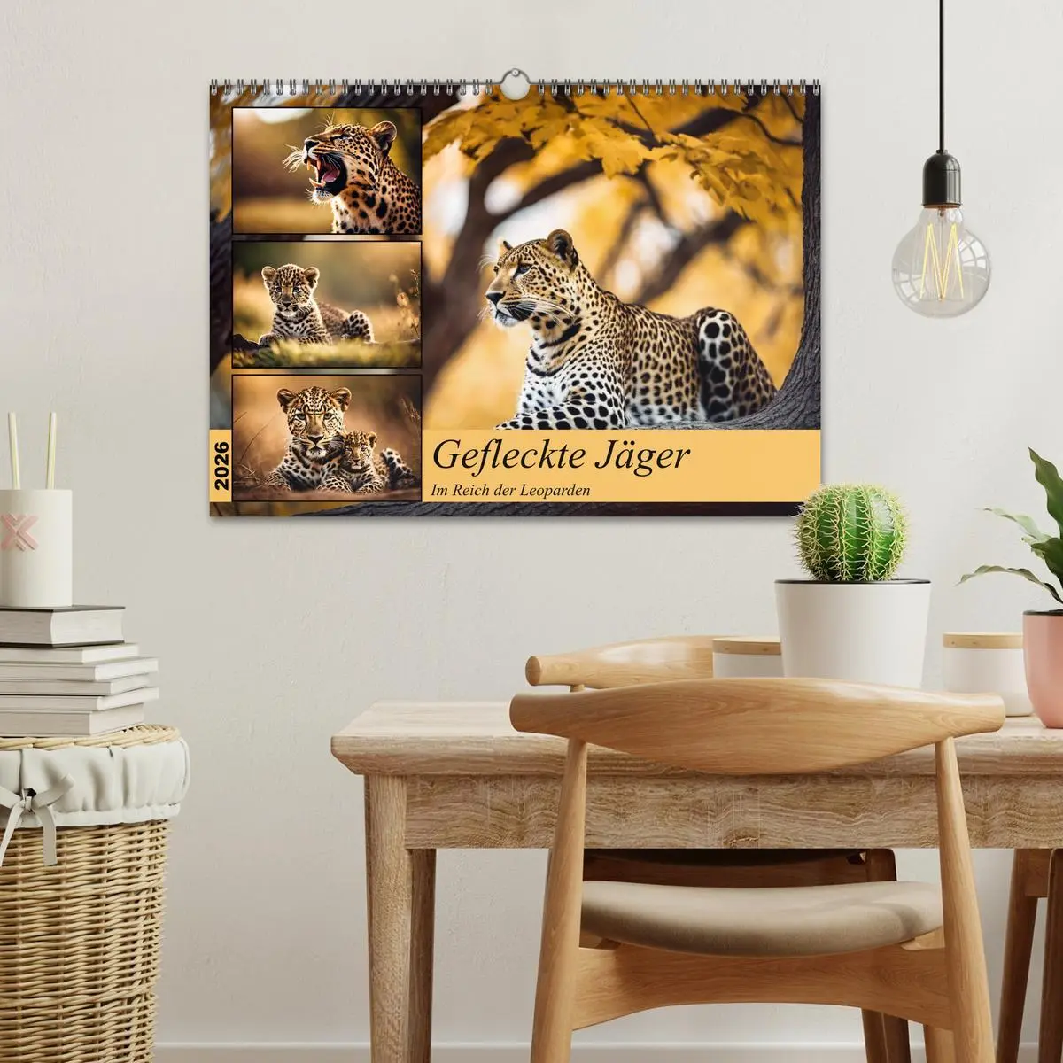 Bild: 9783457419878 | Gefleckte Jäger (Wandkalender 2026 DIN A3 quer), CALVENDO...