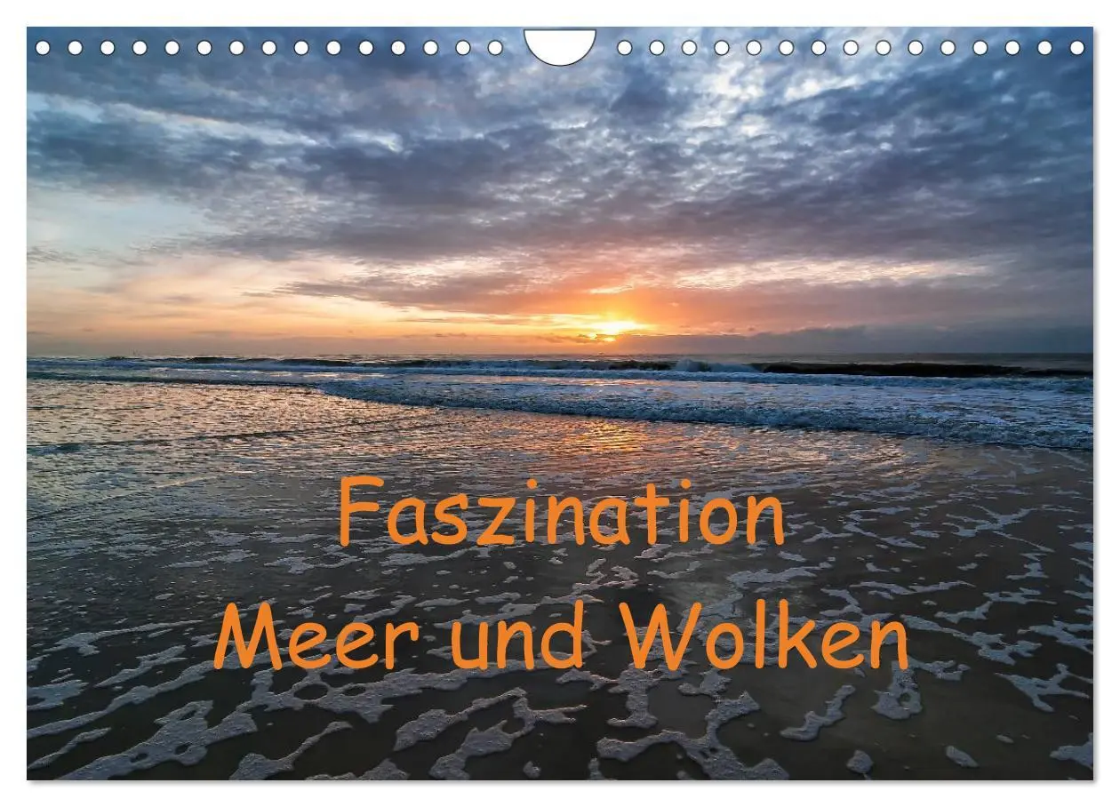 Cover: 9783516129878 | Faszination Meer und Wolken (Wandkalender 2026 DIN A4 quer),...