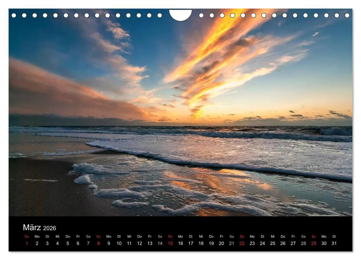 Bild: 9783516129878 | Faszination Meer und Wolken (Wandkalender 2026 DIN A4 quer),...