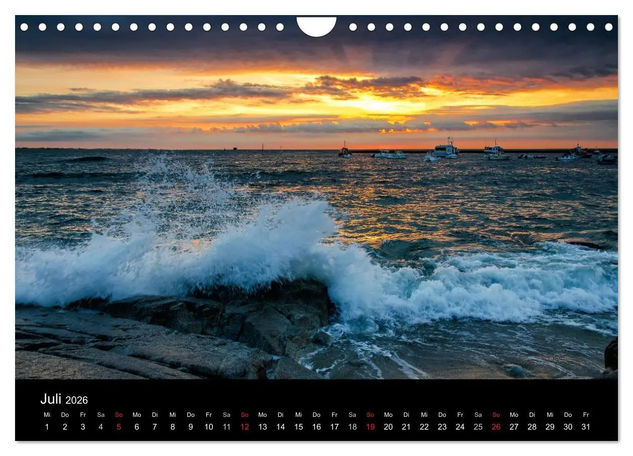 Bild: 9783516129878 | Faszination Meer und Wolken (Wandkalender 2026 DIN A4 quer),...