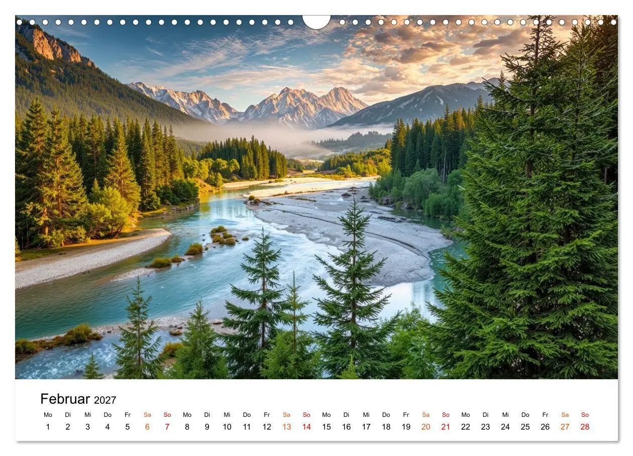 Bild: 9783516749878 | Deutschland - zwischen Bergen und Meeren (Wandkalender 2027 DIN A3...