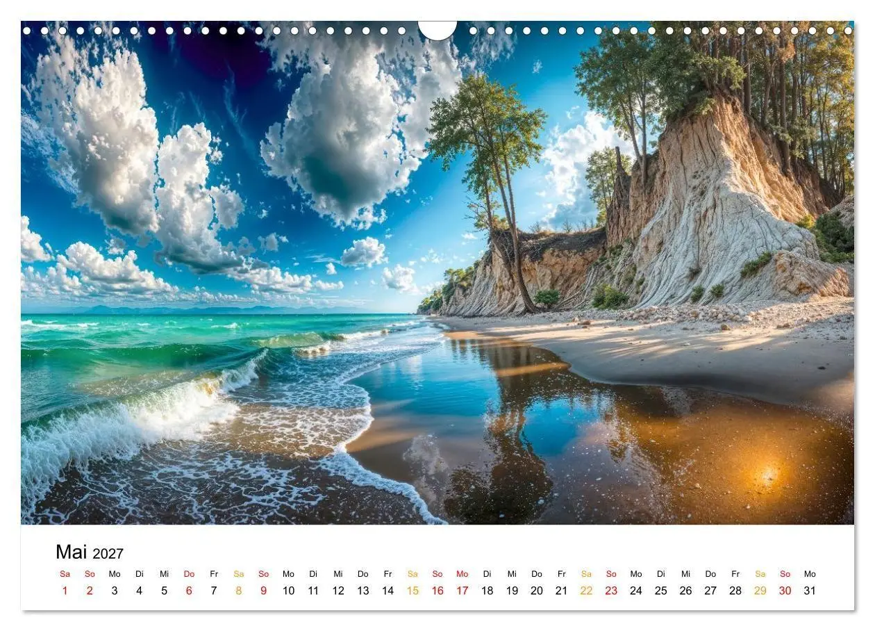 Bild: 9783516749878 | Deutschland - zwischen Bergen und Meeren (Wandkalender 2027 DIN A3...