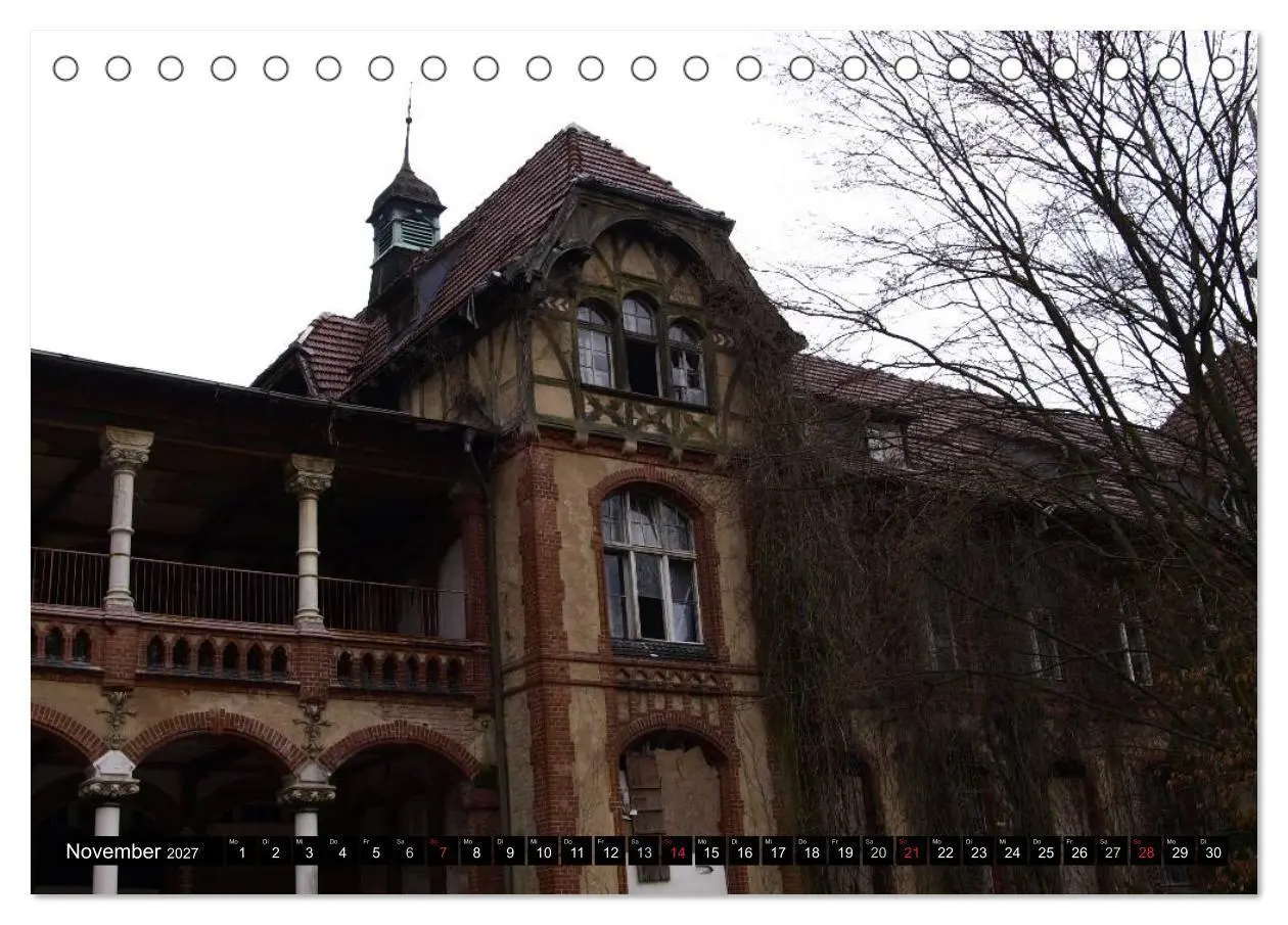 Bild: 9783594109878 | Beelitz Heilstätten-Faszination des Verfalls (Tischkalender 2027...