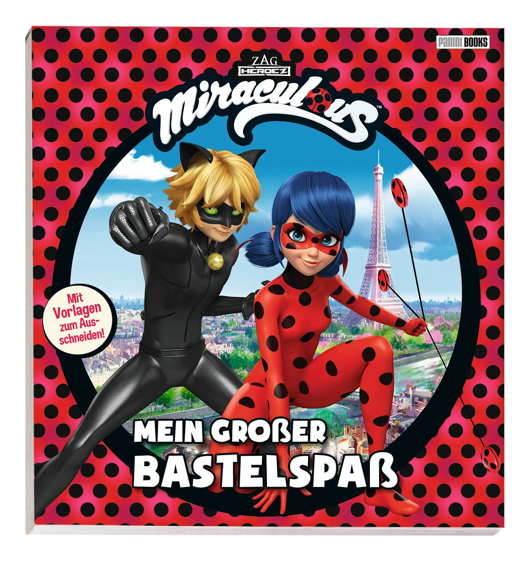 Cover: 9783833239878 | Miraculous: Mein großer Bastelspaß | Mit Vorlagen zum Ausschneiden!