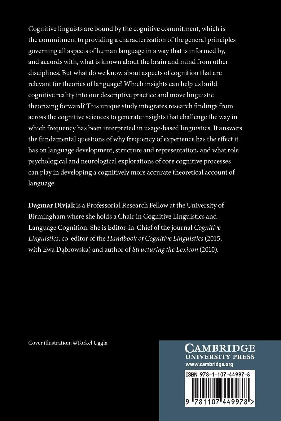 Rückseite: 9781107449978 | Frequency in Language | Dagmar Divjak | Taschenbuch | Englisch | 2022
