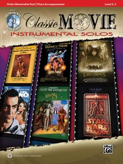 Cover: 9780739070079 | Classic Movie Instrumental Solos for Strings | Violin, Book &amp; CD