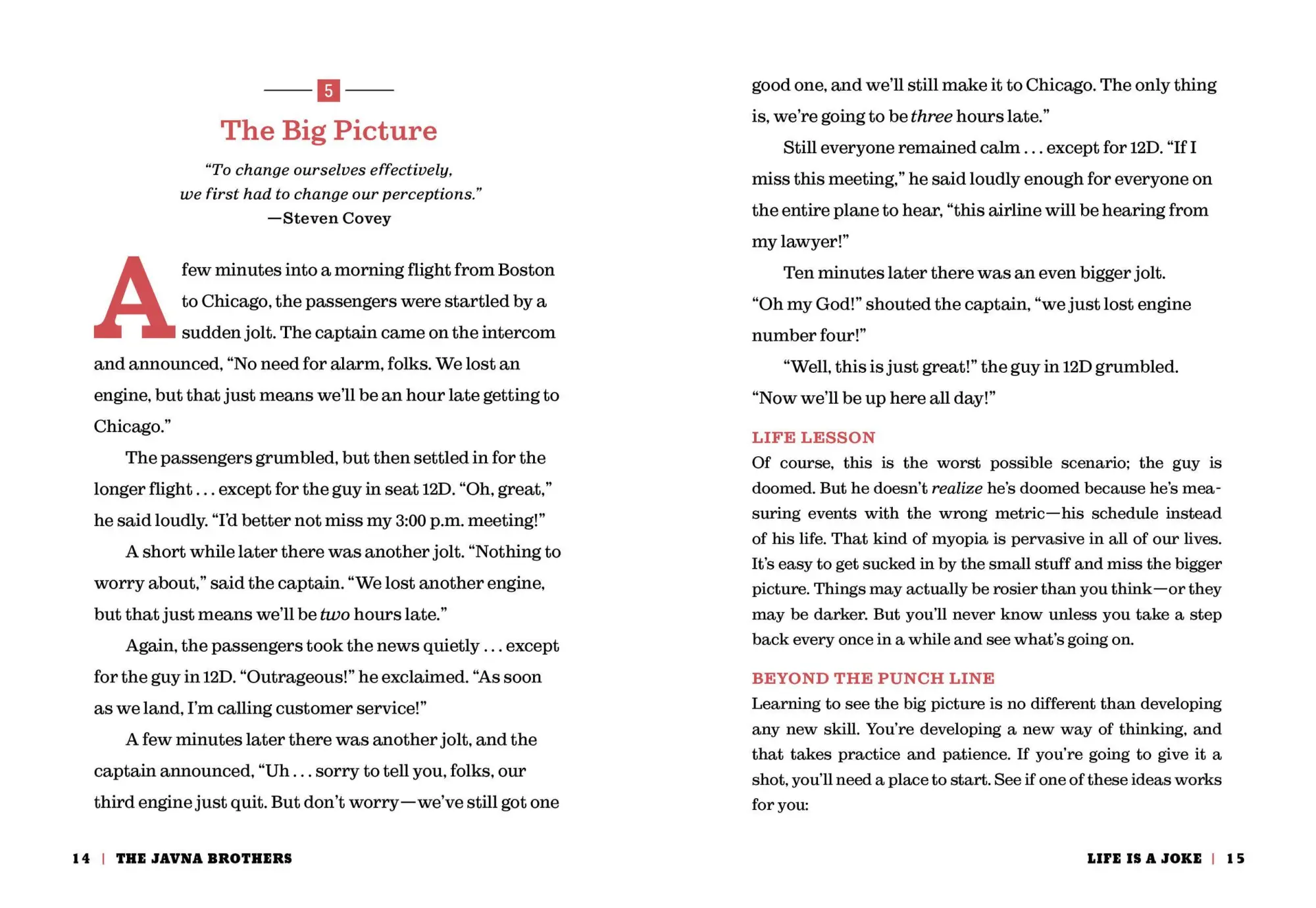 Bild: 9781523500079 | Life Is a Joke | 100 Life Lessons (with Punch Lines) | Brothers | Buch