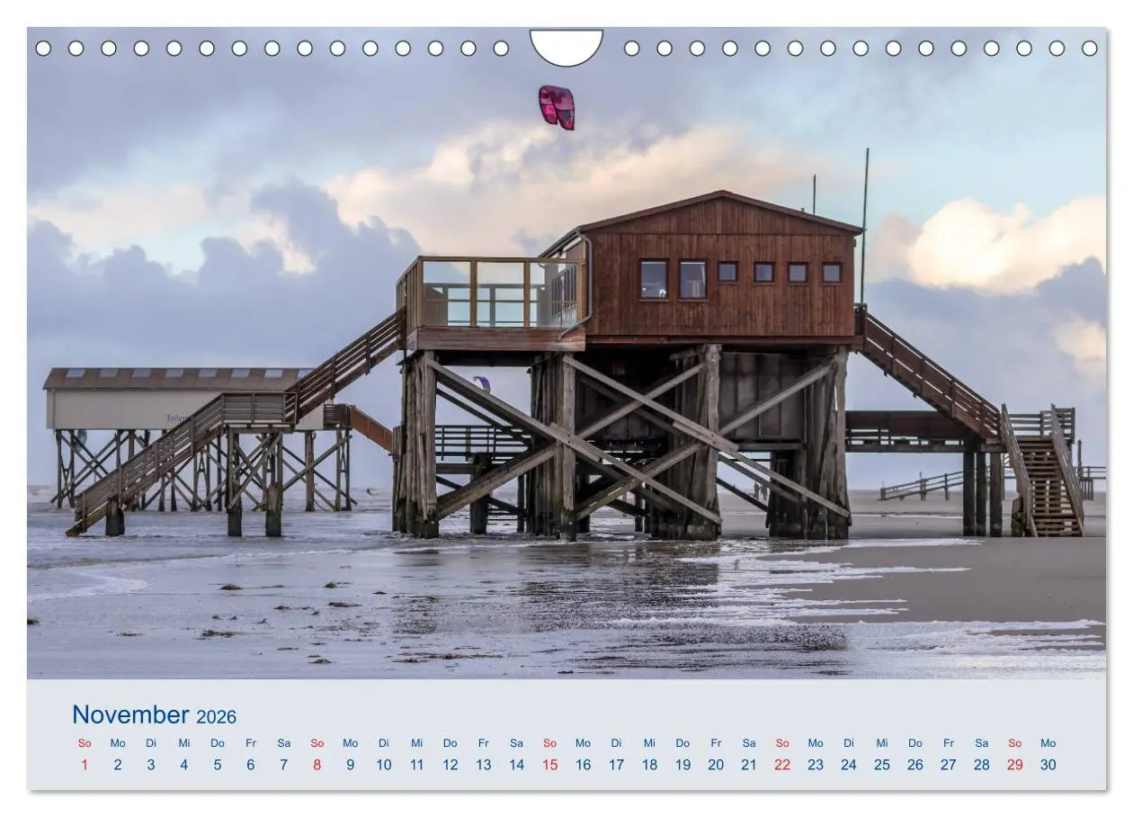 Bild: 9783457760079 | Nordseeküste Am Strand von Sankt Peter-Ording (Wandkalender 2026...