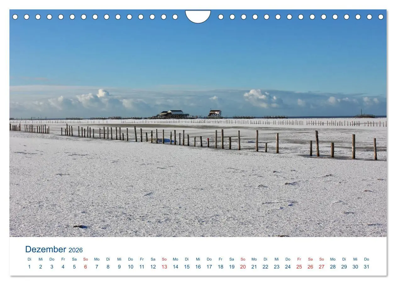 Bild: 9783457760079 | Nordseeküste Am Strand von Sankt Peter-Ording (Wandkalender 2026...