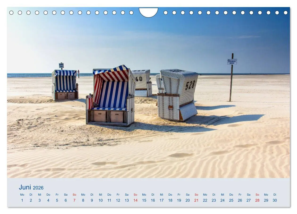 Bild: 9783457760079 | Nordseeküste Am Strand von Sankt Peter-Ording (Wandkalender 2026...