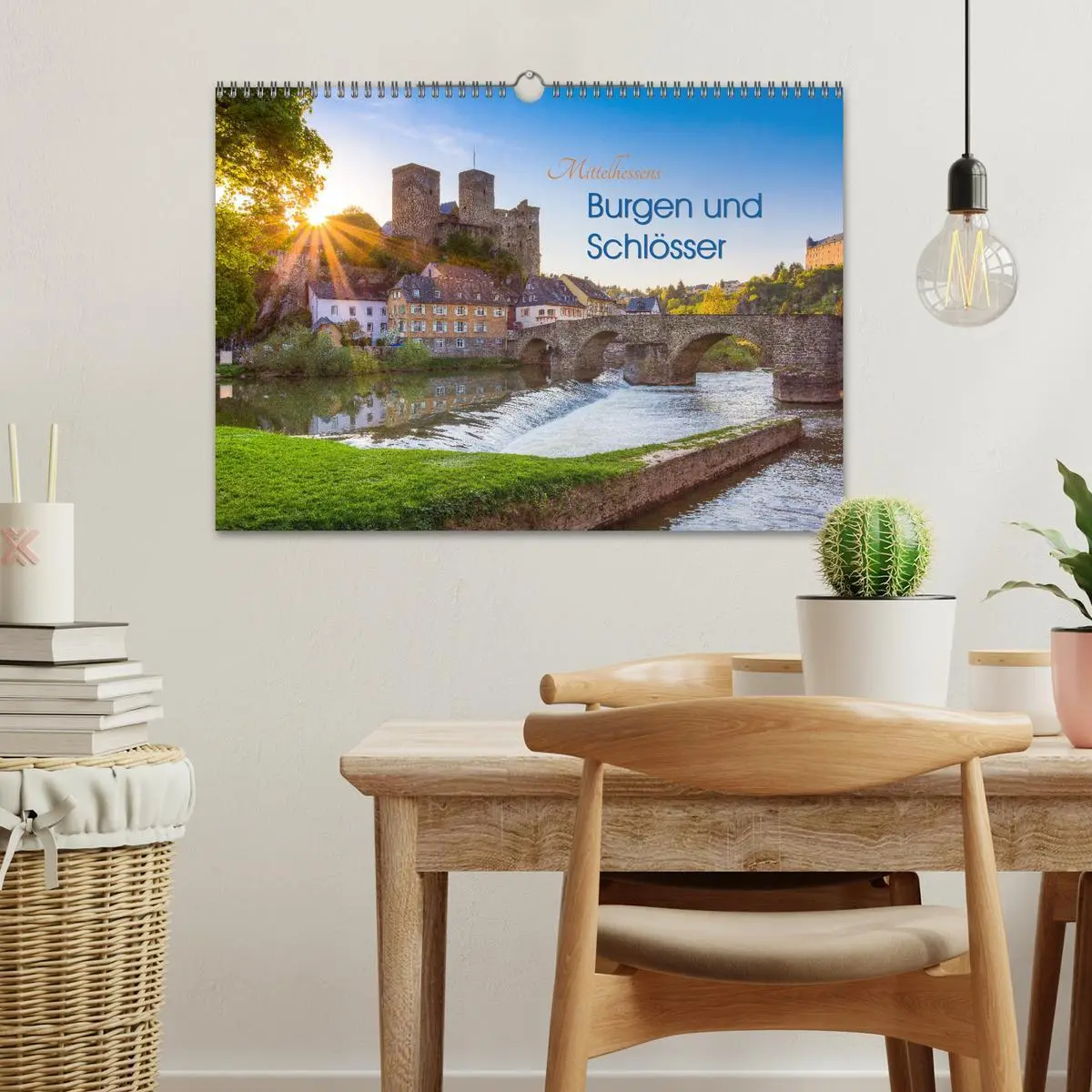 Bild: 9783457830079 | Mittelhessens Burgen und Schlösser (Wandkalender 2026 DIN A3 quer),...