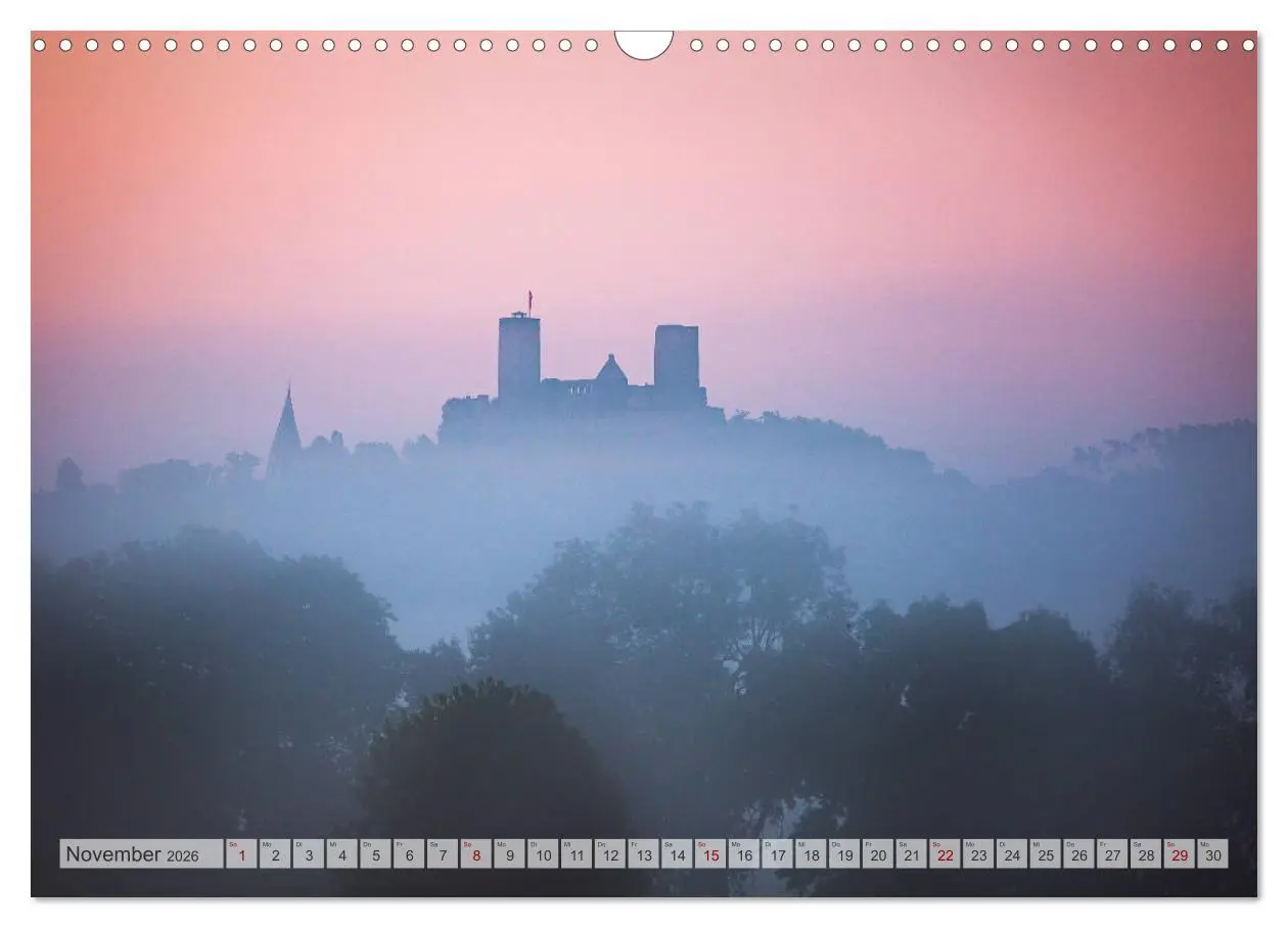 Bild: 9783457830079 | Mittelhessens Burgen und Schlösser (Wandkalender 2026 DIN A3 quer),...