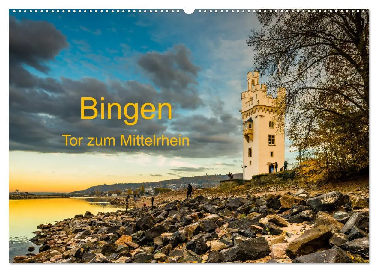 Cover: 9783516090079 | Bingen - Tor zum Mittelrhein (Wandkalender 2026 DIN A2 quer),...