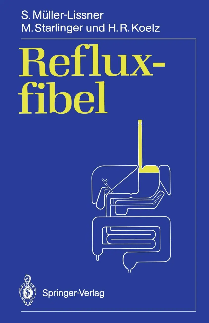 Cover: 9783540510079 | Refluxfibel | Stefan Müller-Lissner (u. a.) | Taschenbuch | viii