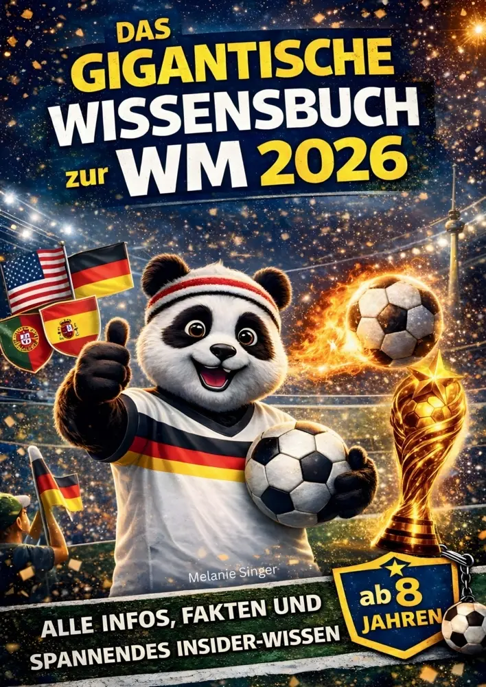 Cover: 9783692770079 | Das gigantische Wissensbuch zur WM 2026 für Kinder | Melanie Singer