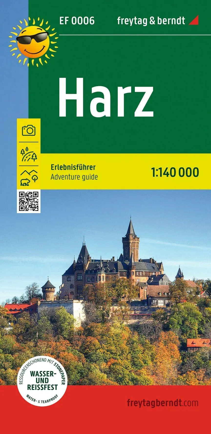 Cover: 9783707920079 | freytag &amp; berndt Freizeitkarte Harz, Erlebnisführer 1:140.000 | 2022
