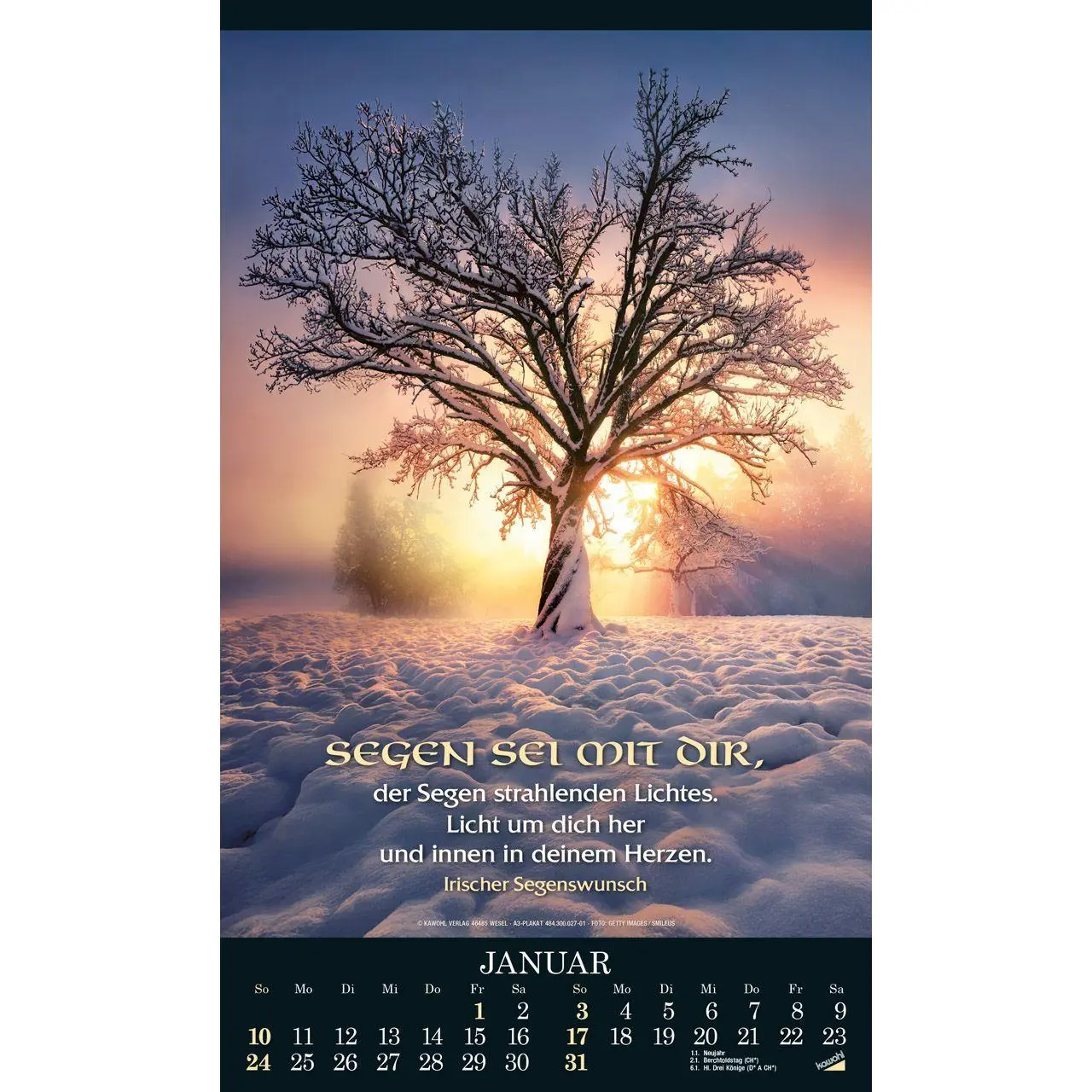 Bild: 9783754830079 | Alles in uns schweige 2027 | Besinnungskalender | Kalender | 14 S.
