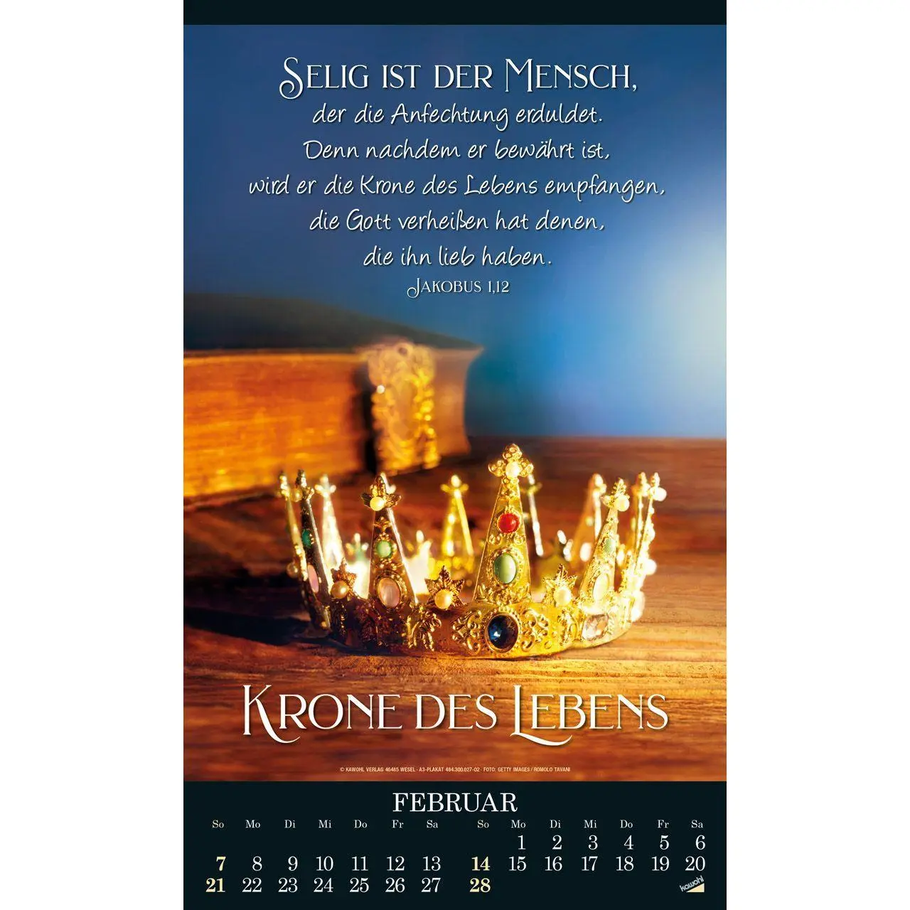 Bild: 9783754830079 | Alles in uns schweige 2027 | Besinnungskalender | Kalender | 14 S.