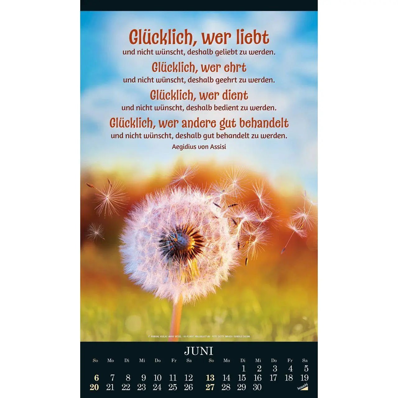 Bild: 9783754830079 | Alles in uns schweige 2027 | Besinnungskalender | Kalender | 14 S.