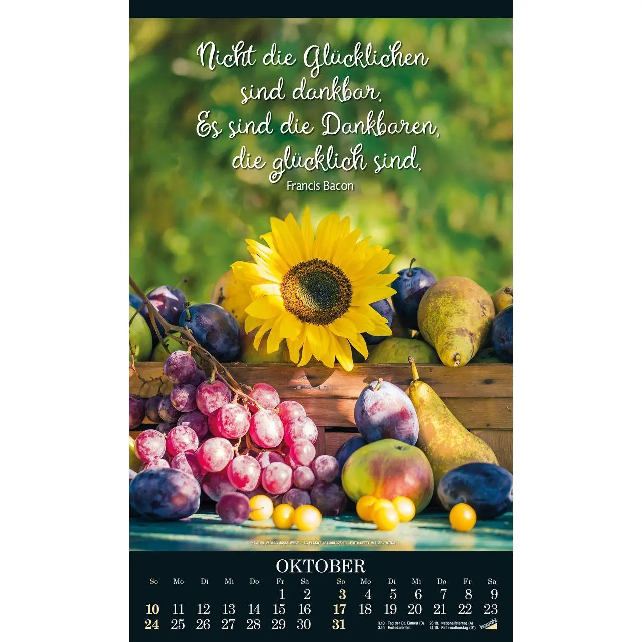 Bild: 9783754830079 | Alles in uns schweige 2027 | Besinnungskalender | Kalender | 14 S.
