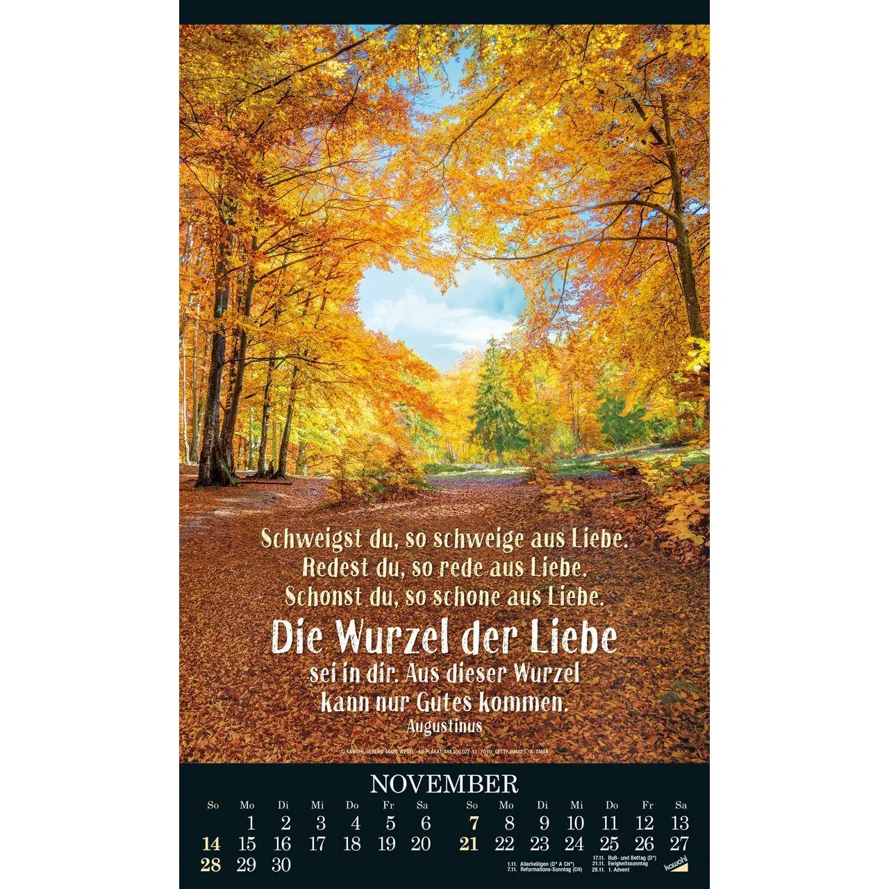 Bild: 9783754830079 | Alles in uns schweige 2027 | Besinnungskalender | Kalender | 14 S.