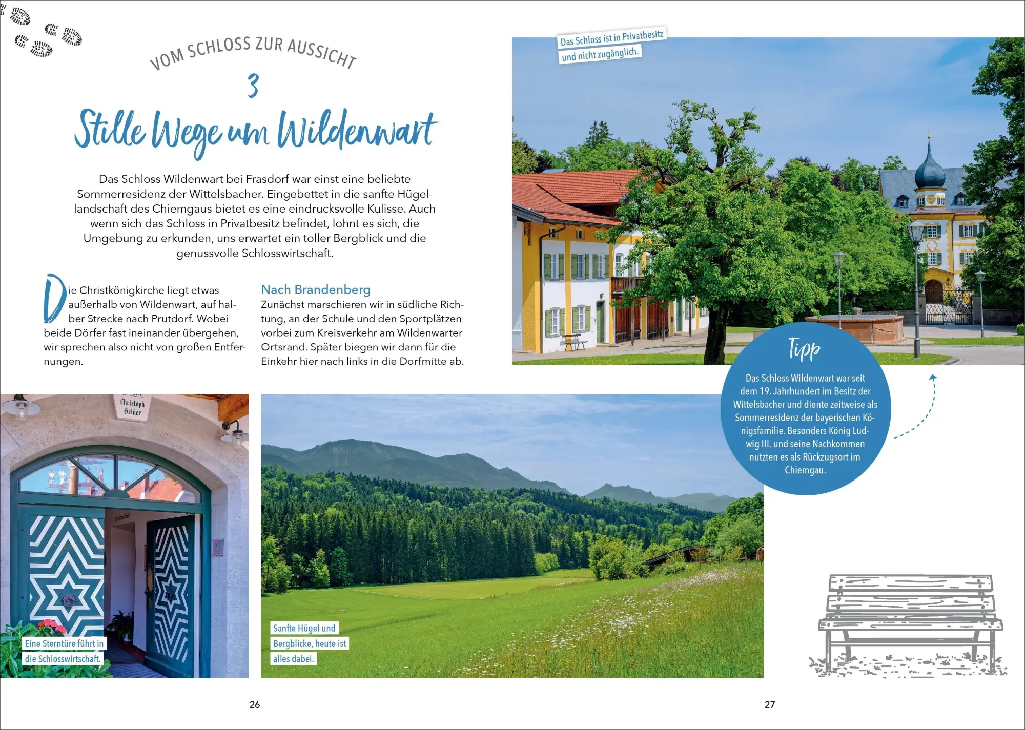 Bild: 9783987030079 | Bankerl-&amp; Schmankerltouren Chiemgau | Wilfried Und Lisa Bahnmüller