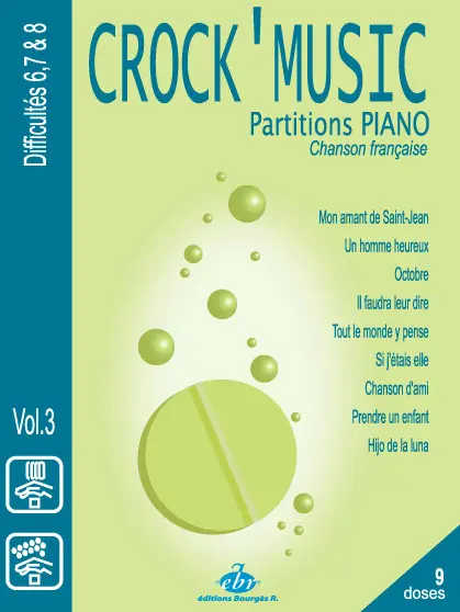 Cover: 9790560150079 | Recueil CrocK'MusiC Volume 3 | Emile Carrara | Buch | 2003