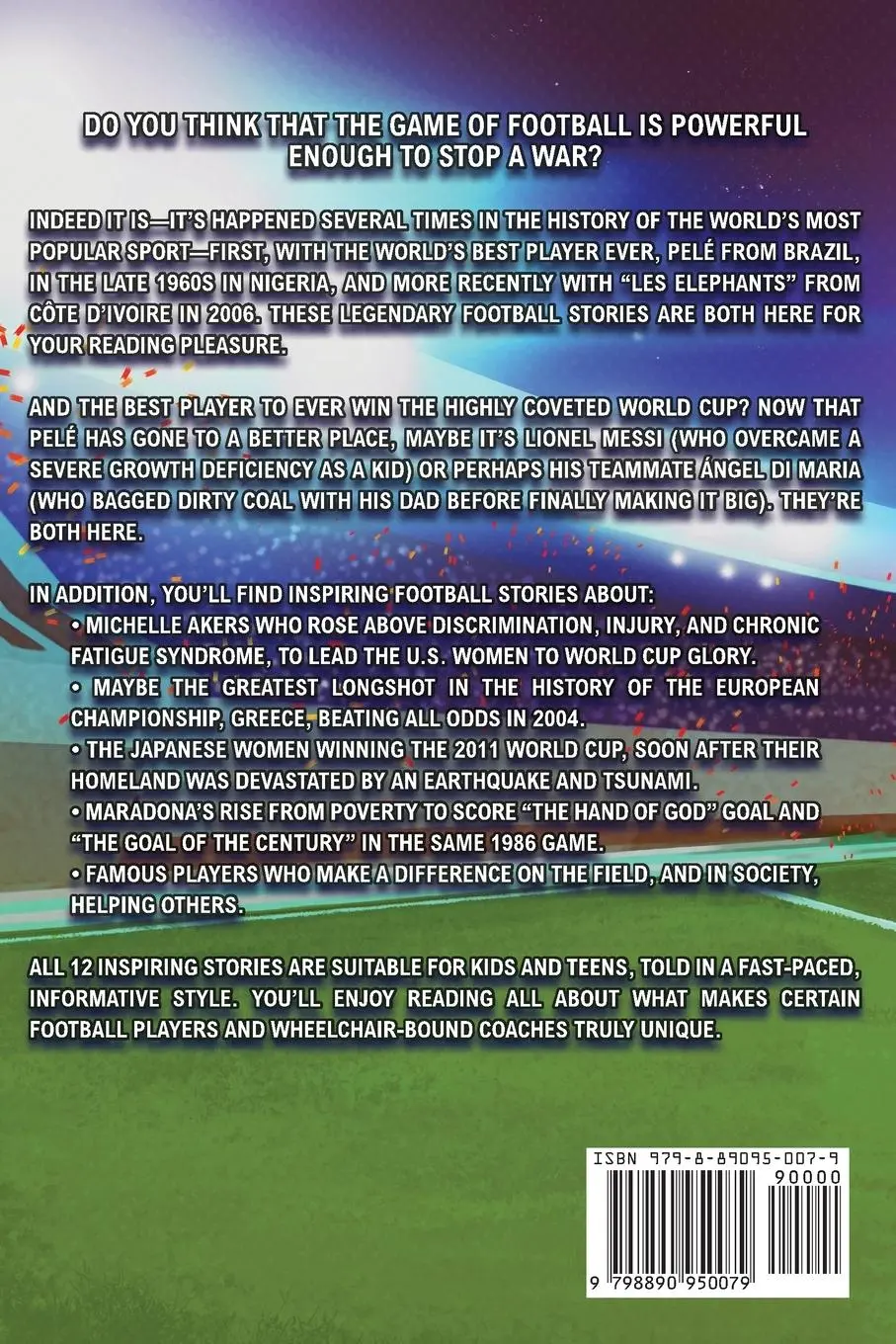 Rückseite: 9798890950079 | Inspirational Football Stories for Young Readers | Mike Johnson | Buch