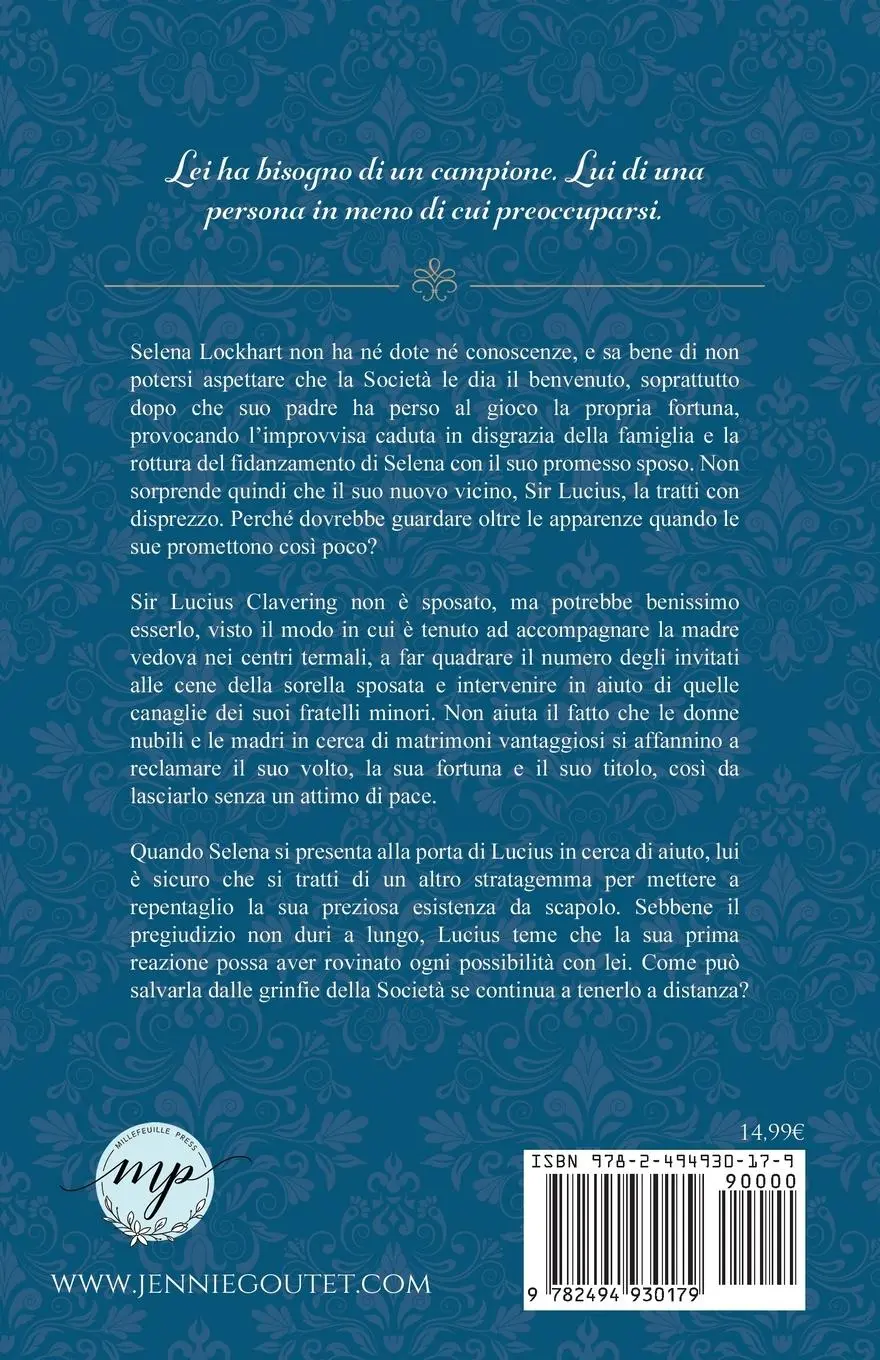 Rückseite: 9782494930179 | Disgrazia e redenzione | Jennie Goutet | Taschenbuch | Italienisch