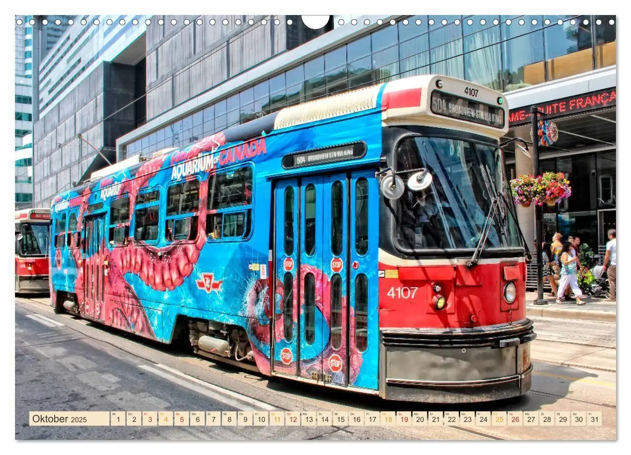 Bild: 9783435350179 | Ich fahre gern Straßenbahn (Wandkalender 2025 DIN A3 quer),...