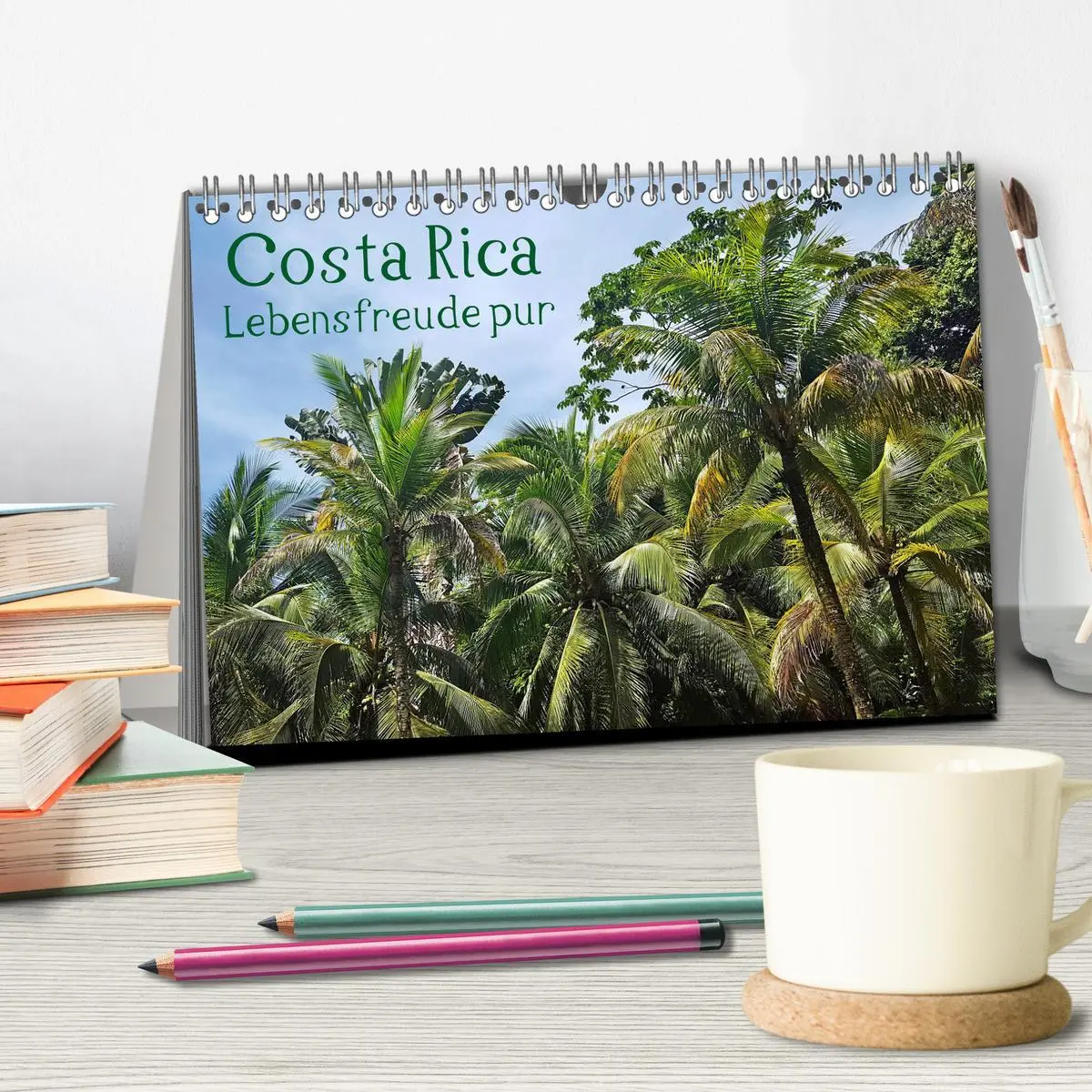 Bild: 9783457820179 | Costa Rica - Lebensfreude pur (Tischkalender 2026 DIN A5 quer),...