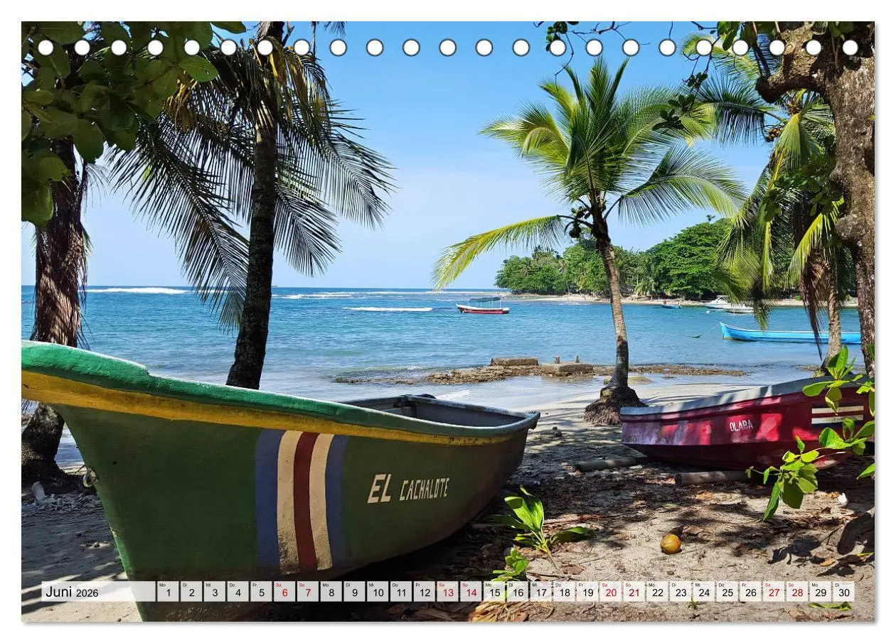 Bild: 9783457820179 | Costa Rica - Lebensfreude pur (Tischkalender 2026 DIN A5 quer),...