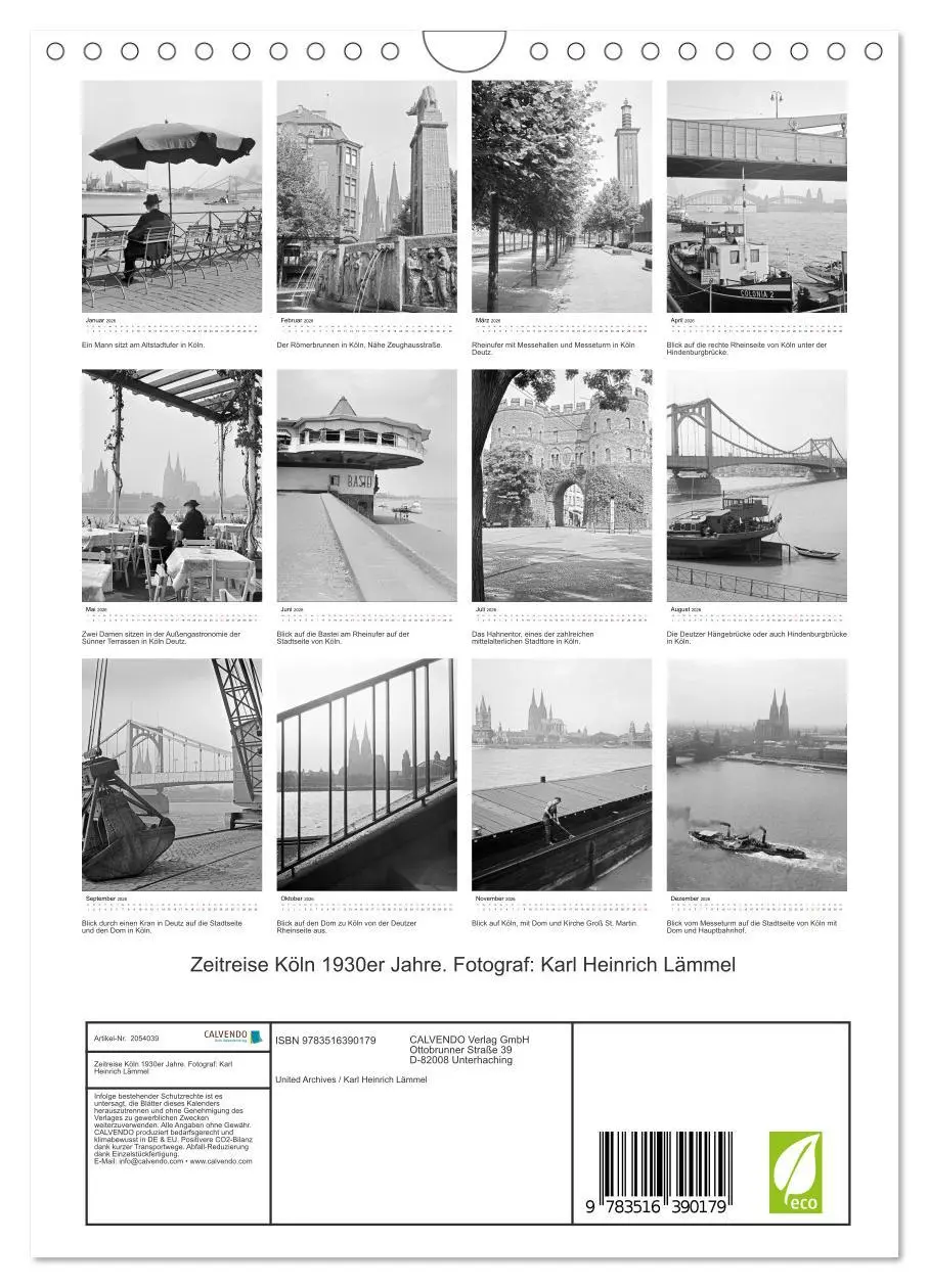 Bild: 9783516390179 | Zeitreise Köln 1930er Jahre. Fotograf: Karl Heinrich Lämmel...