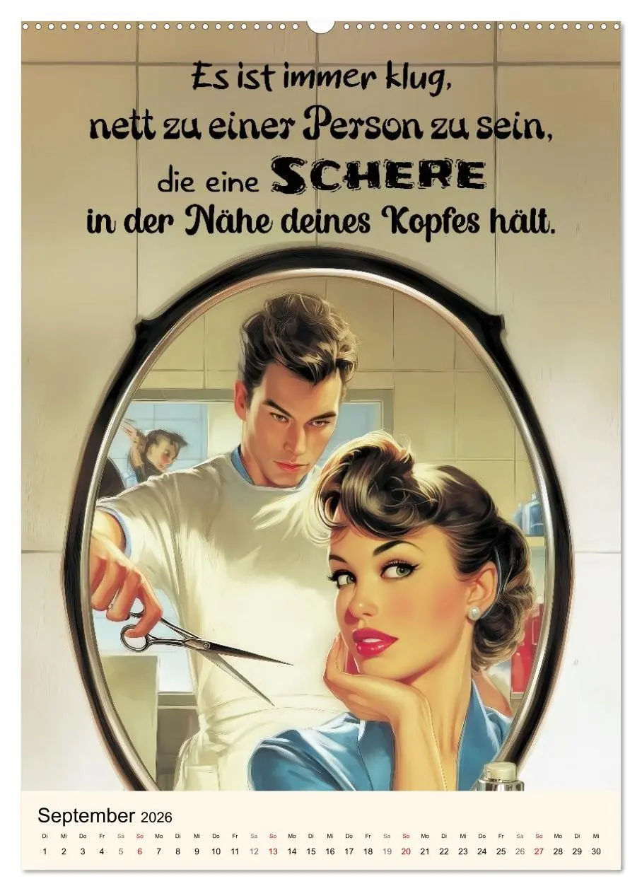 Bild: 9783516600179 | Friseursprüche, Spaß rund um Frisuren, Kamm und Schere...